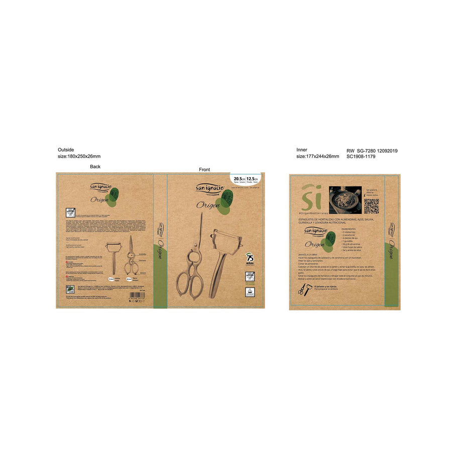 Scissor and Peeler Origen 2Pack SGN2311