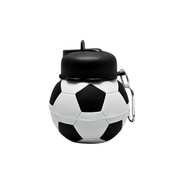 Collapsable Soccer Water Bottle 18.9cm