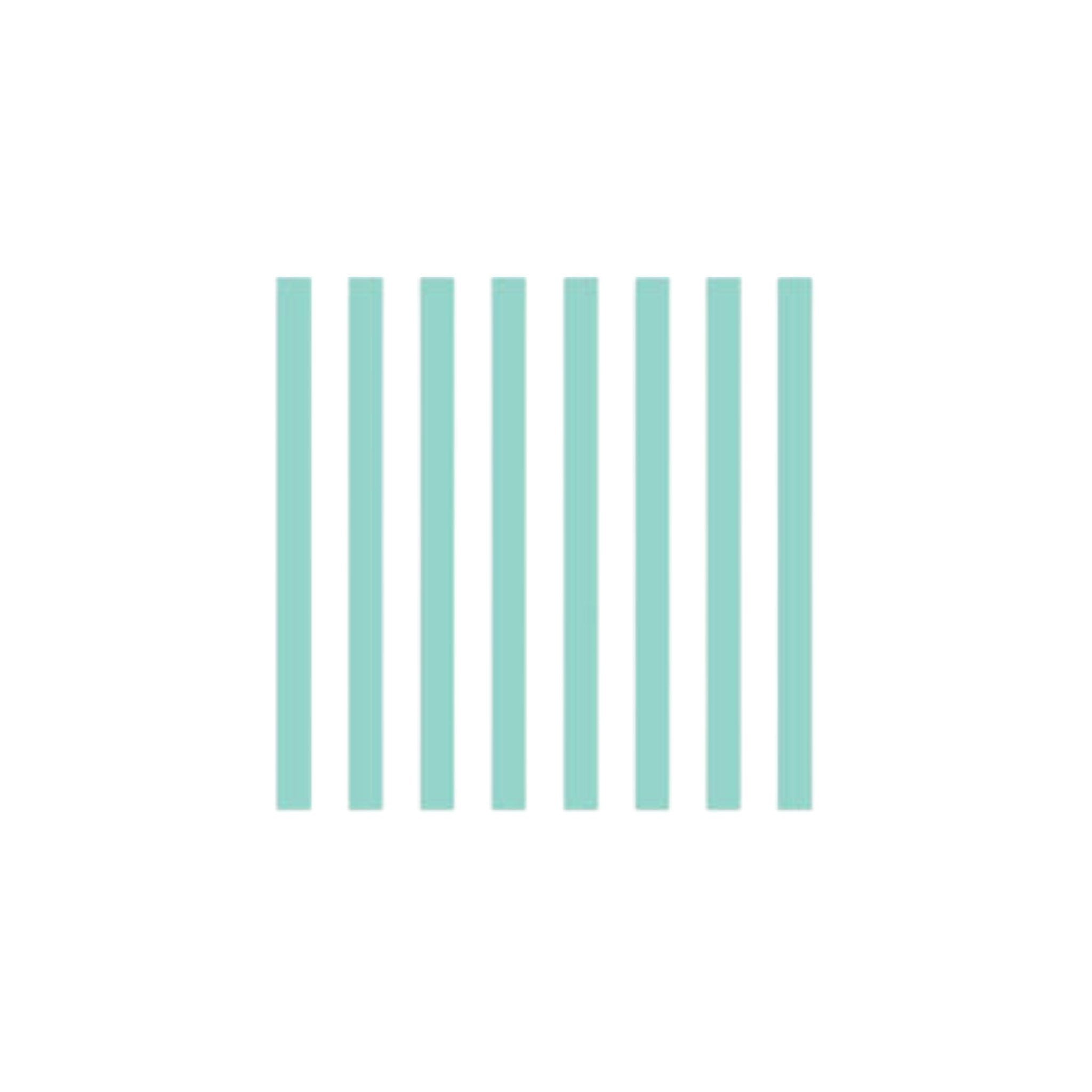 Striped Paper Serviettes Assorted 33x33cm