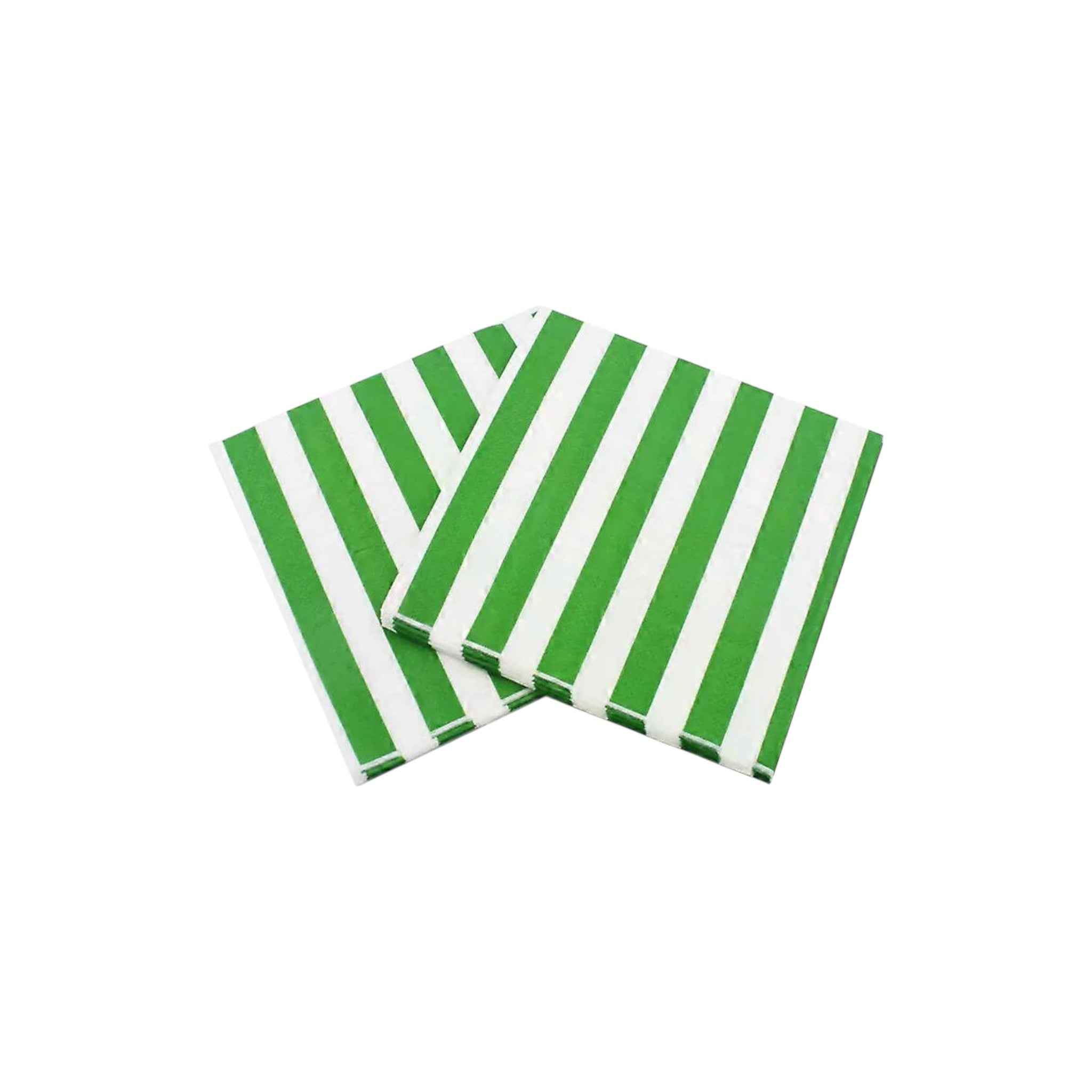 Striped Paper Serviettes Assorted 33x33cm