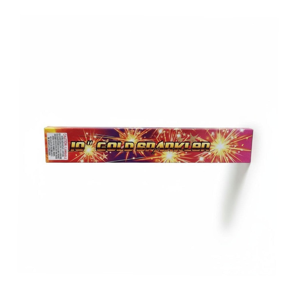 Party Sparklers Gold 10inch 6pc
