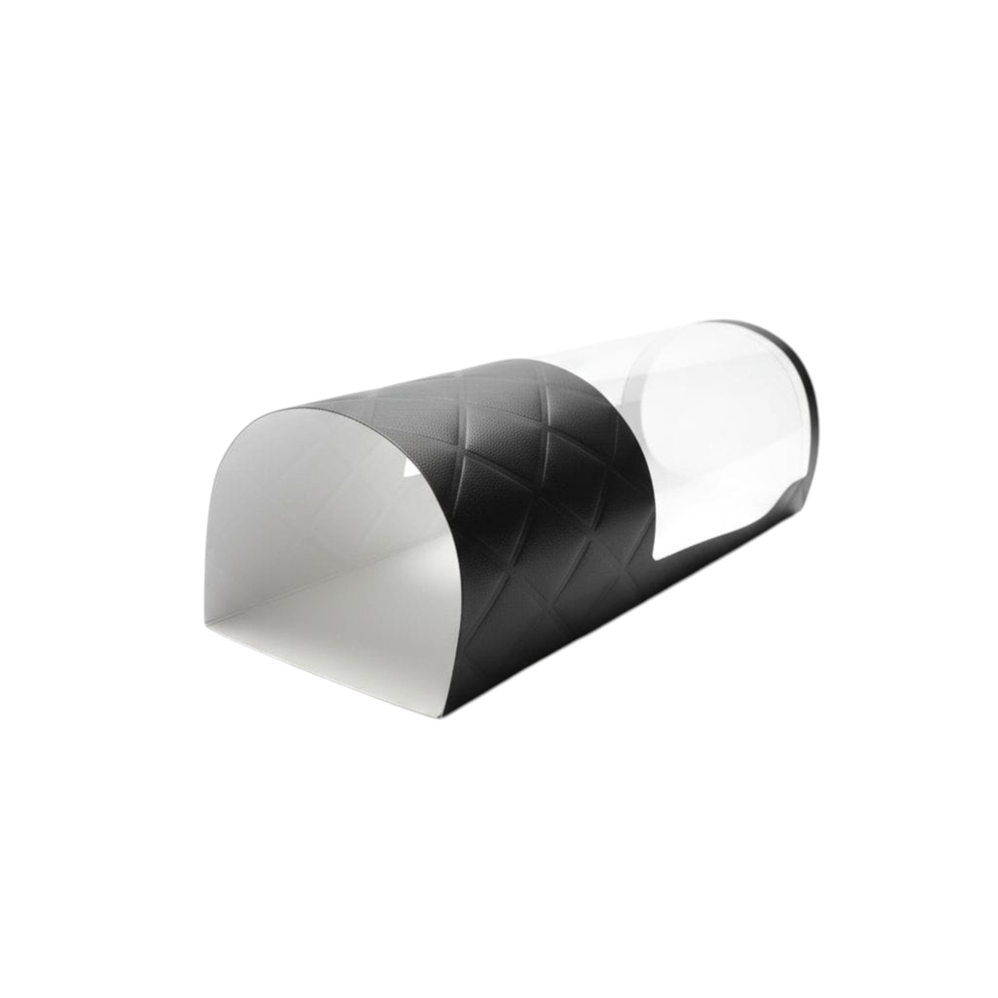 Florist Gift Tube Box with Transparent PVC Window 10x5x27.5cm 1pc