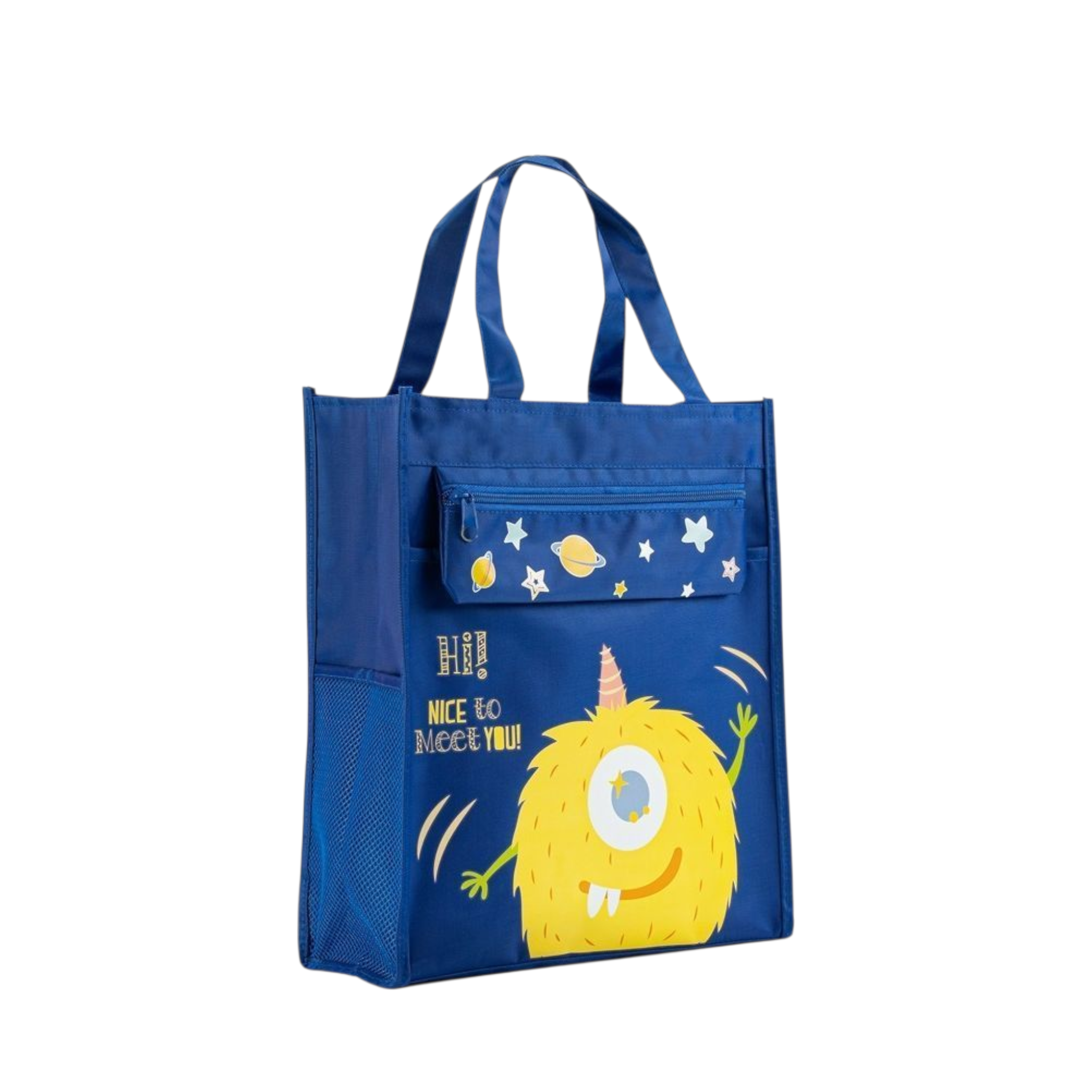 Deli Non-Woven School Bag 330x185x125mm with Soft Loop Handle