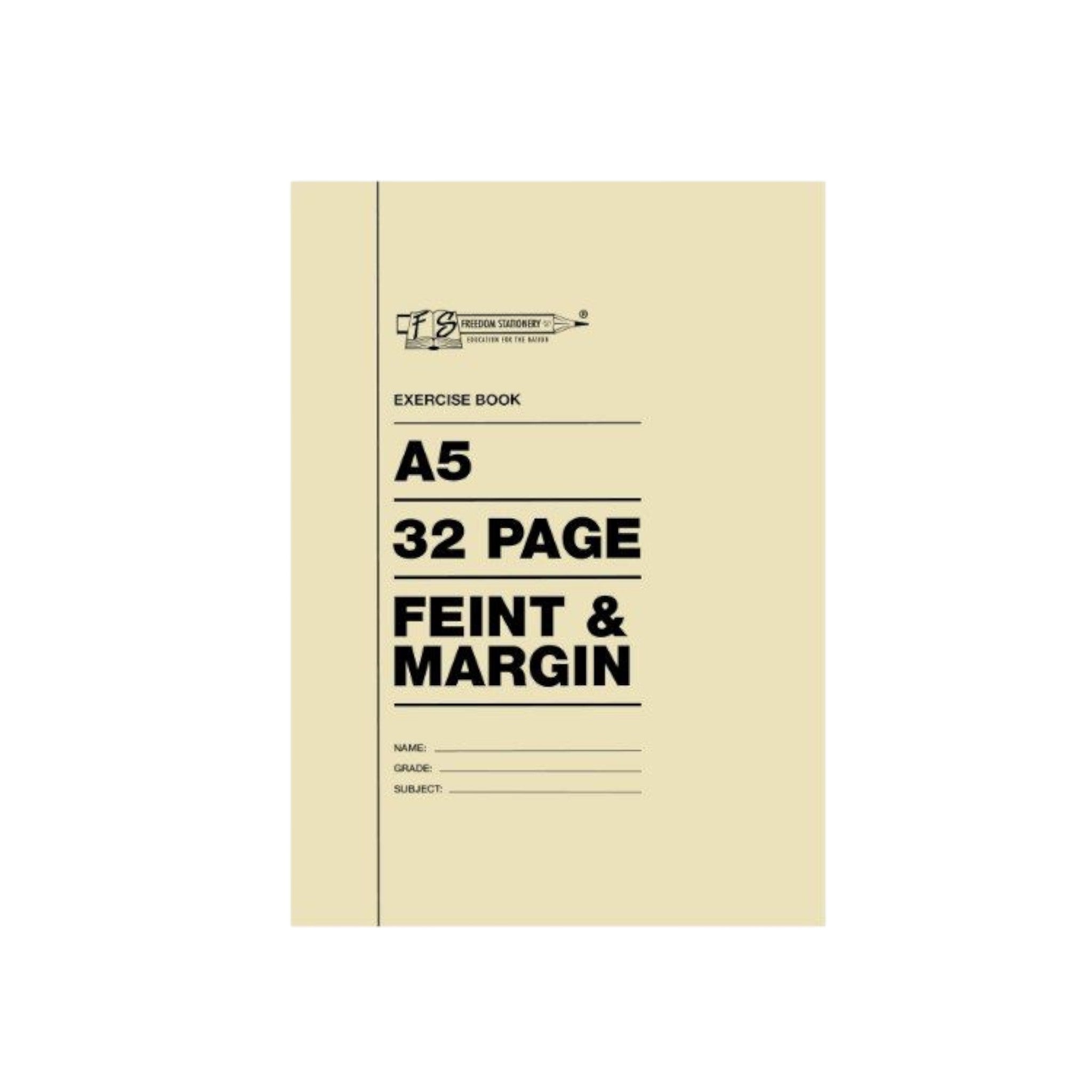 Exercise Notebook Feint & Margin A5