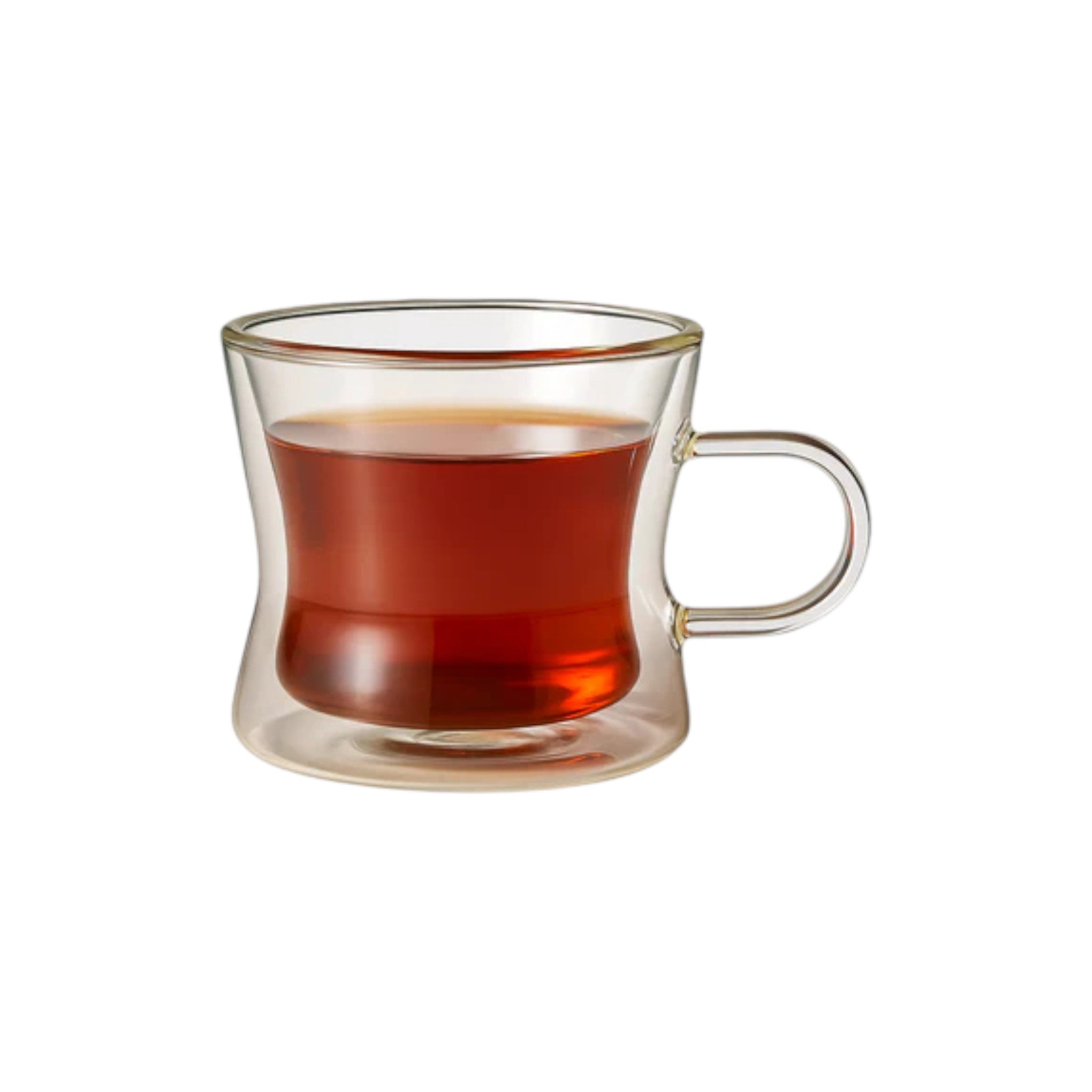 Borosilicate Double Wall Glass Cup 180ml 2pc Set