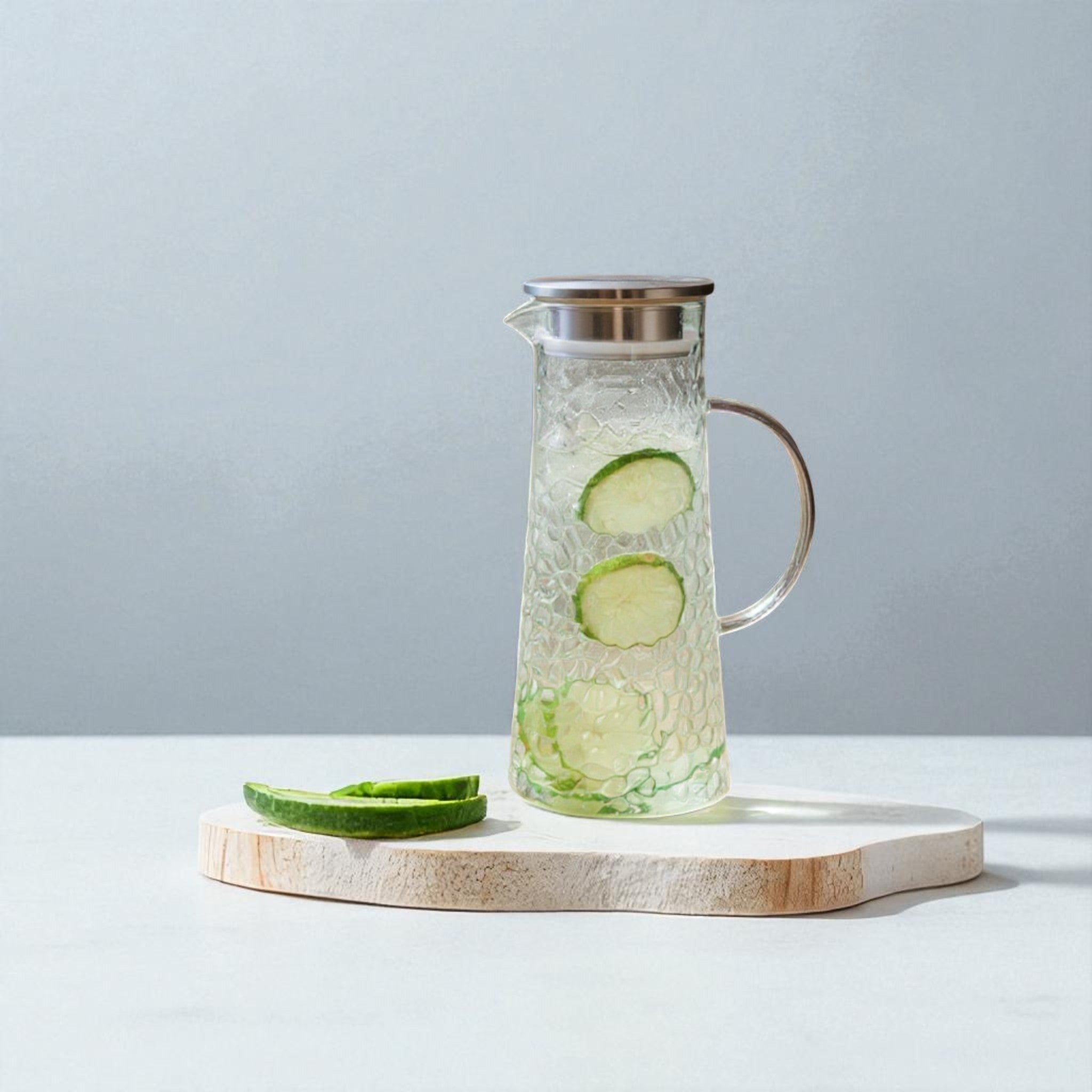 Borosilicate Pitcher Jug 1.25L Single Wall