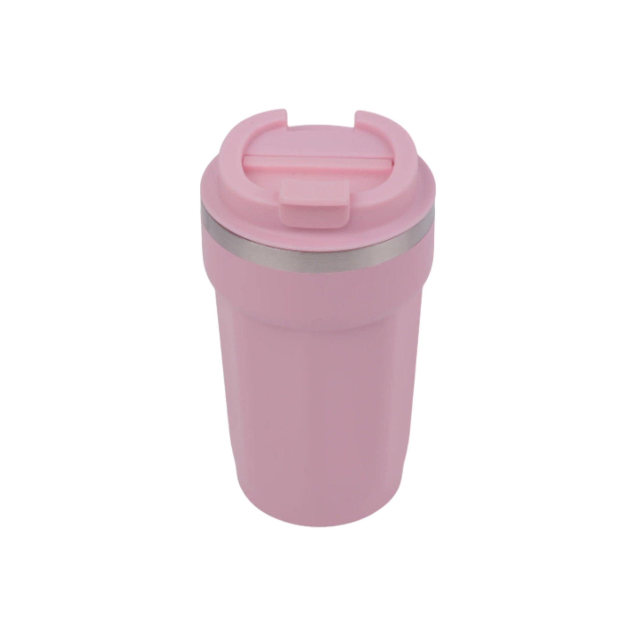 Regent Double Wall Stainless Steel Travel Mug Pink 510ml
