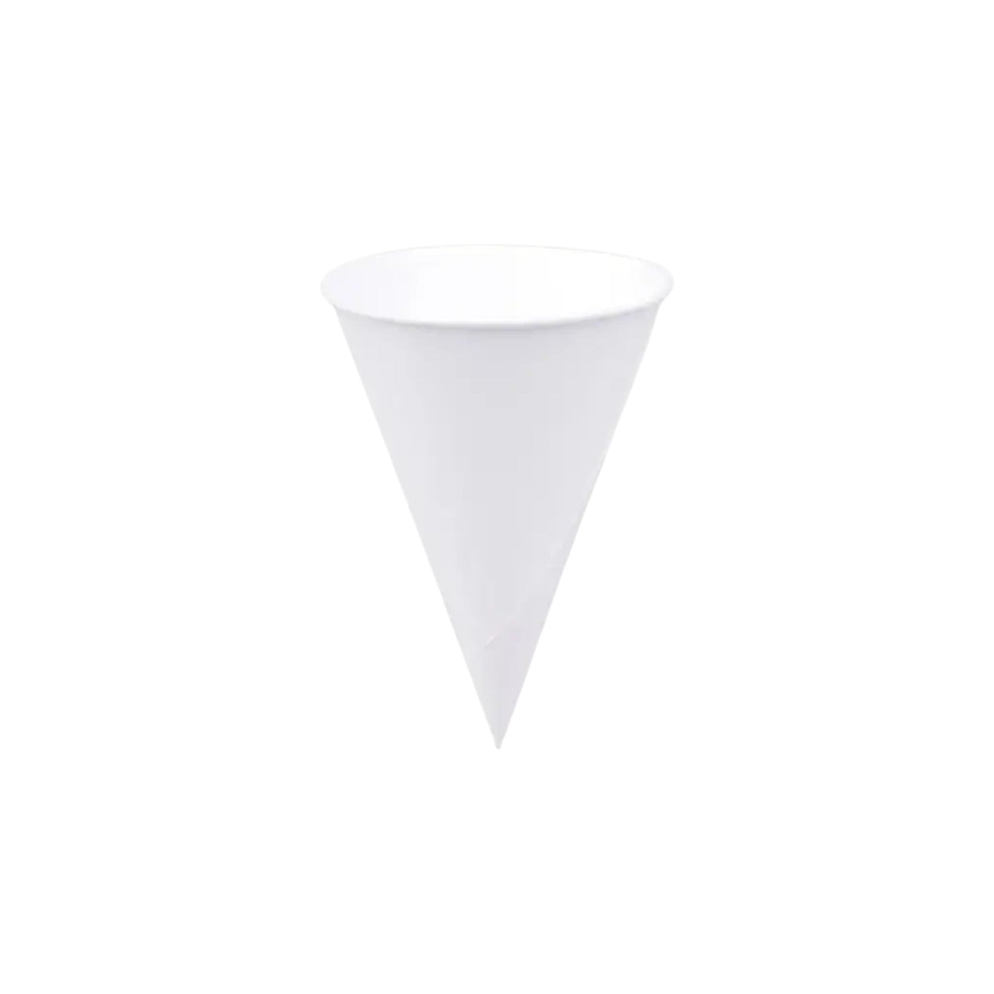 Disposable Vending Paper Cone Cups 120ml 10pack