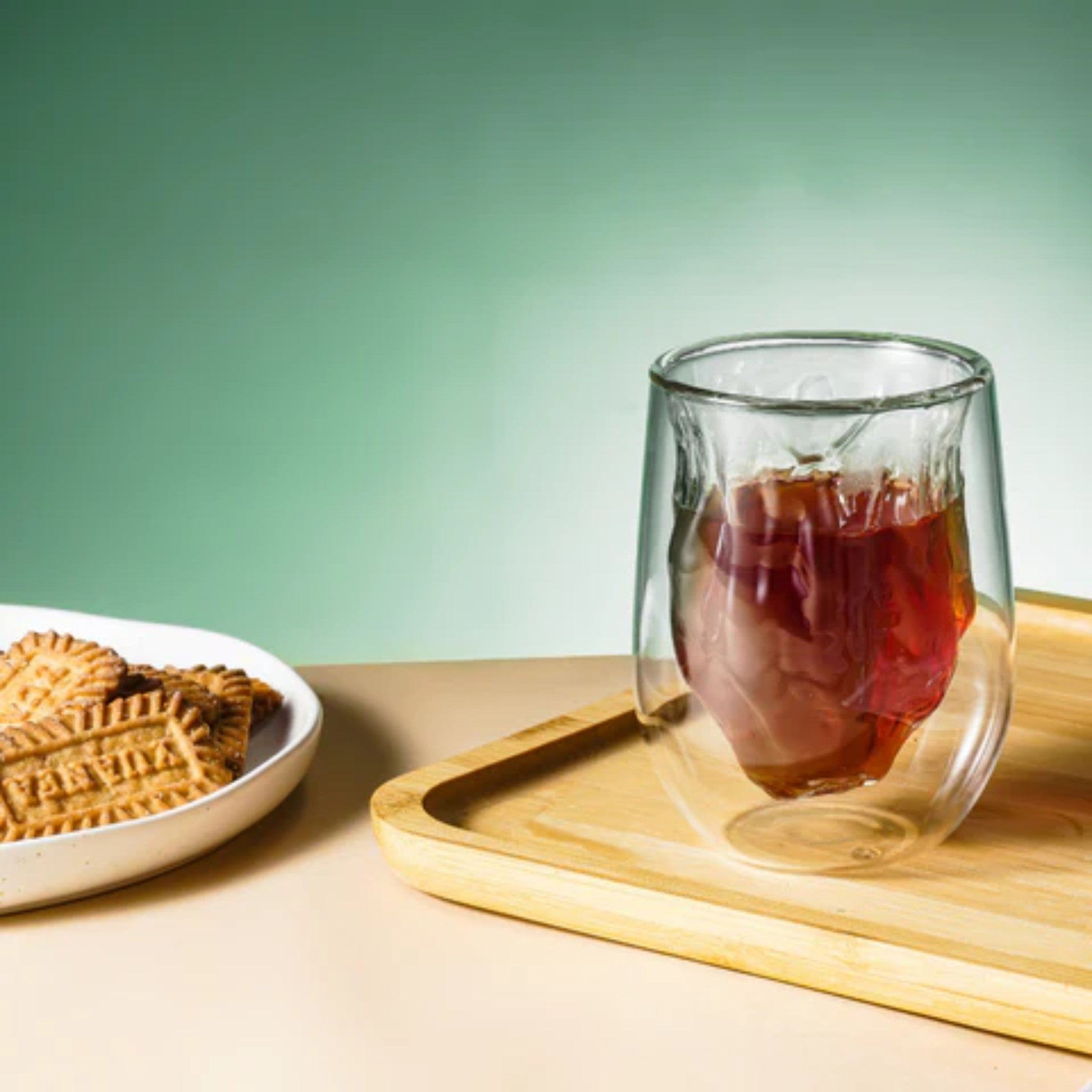 Borosilicate Double Wall Glass Cup 200ml 2pc Set