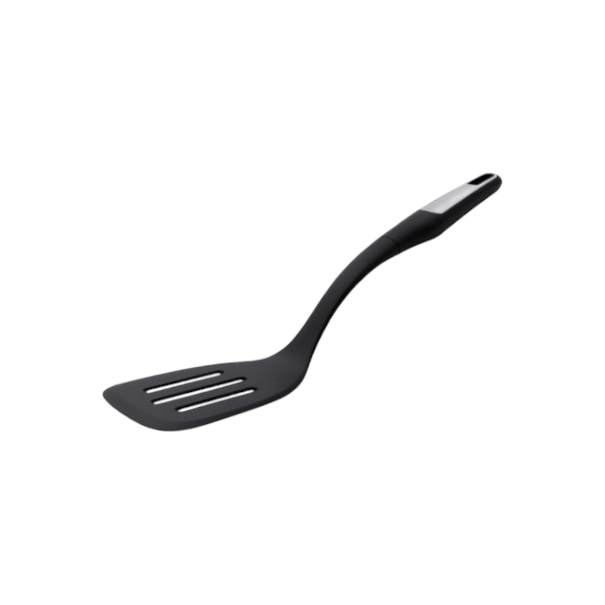 Regent Premium Slotted Turner Black Nylon with PP+SS Handle
