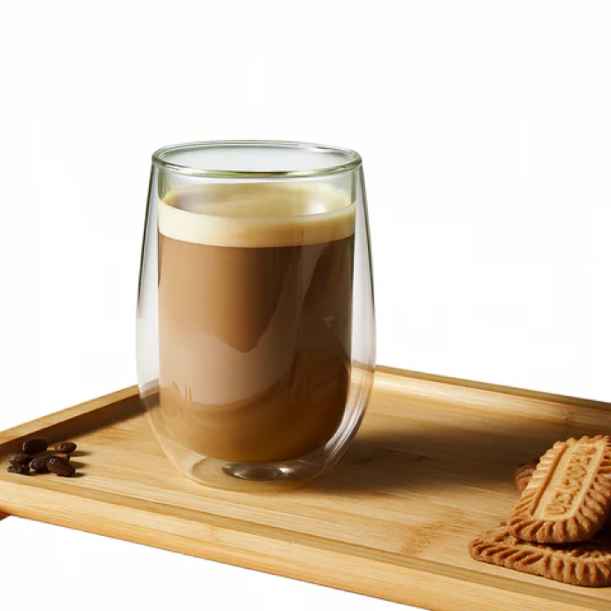 Borosilicate Double Wall Glass Cup 300ml 2pc Set