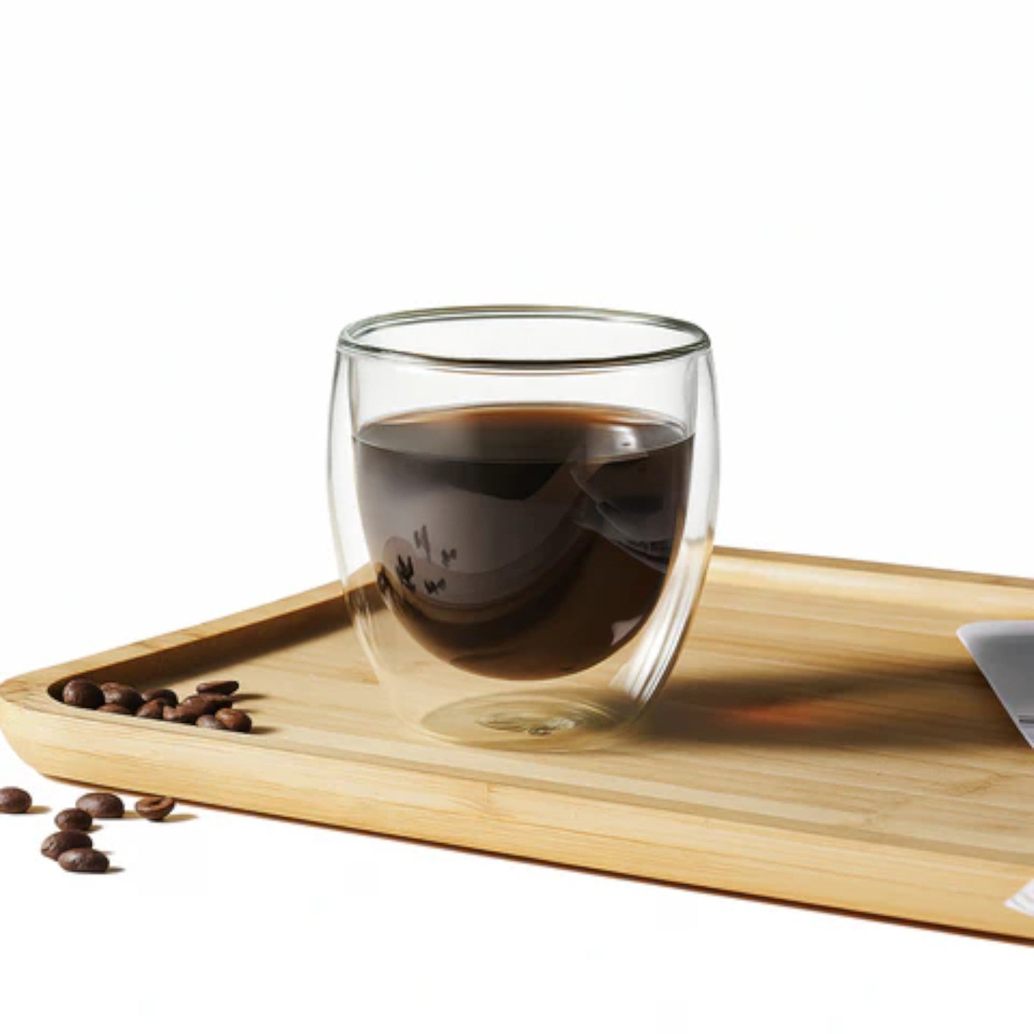 Borosilicate Double Wall Glass Cup 2Pcs 250ml