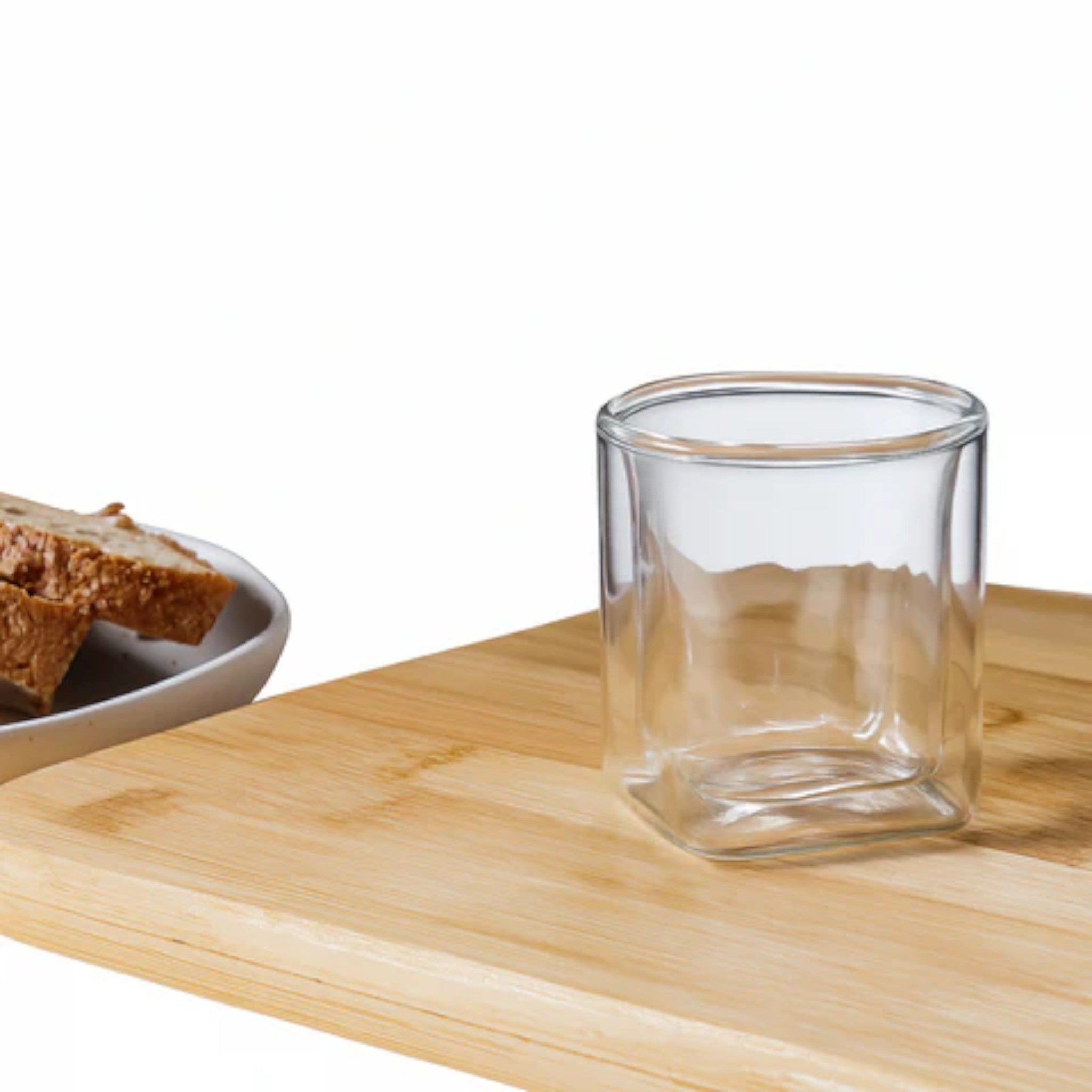 Borosilicate Double Wall Glass Cup 80ml 2pc Set