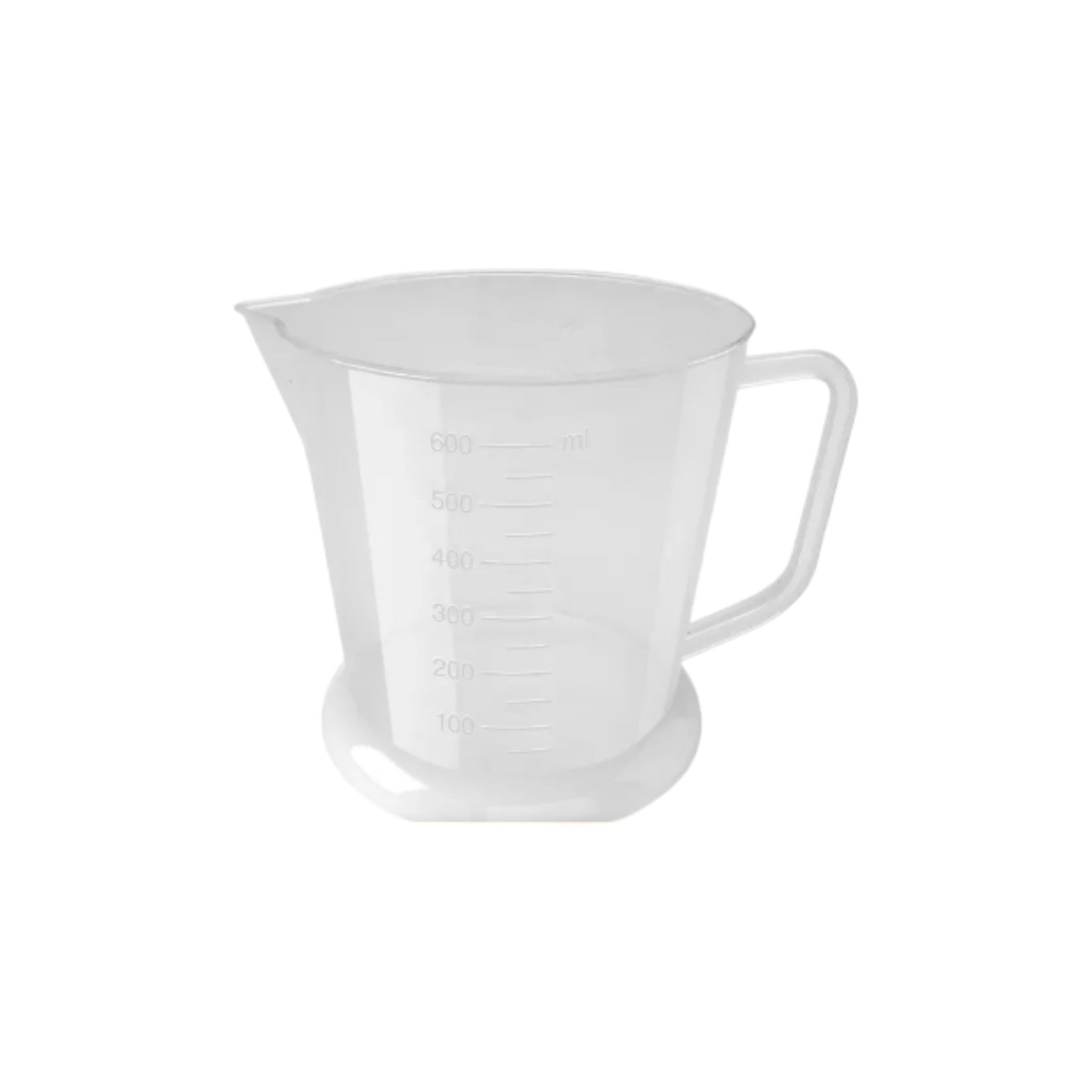 Plastic measuring Jug 600ml Clear
