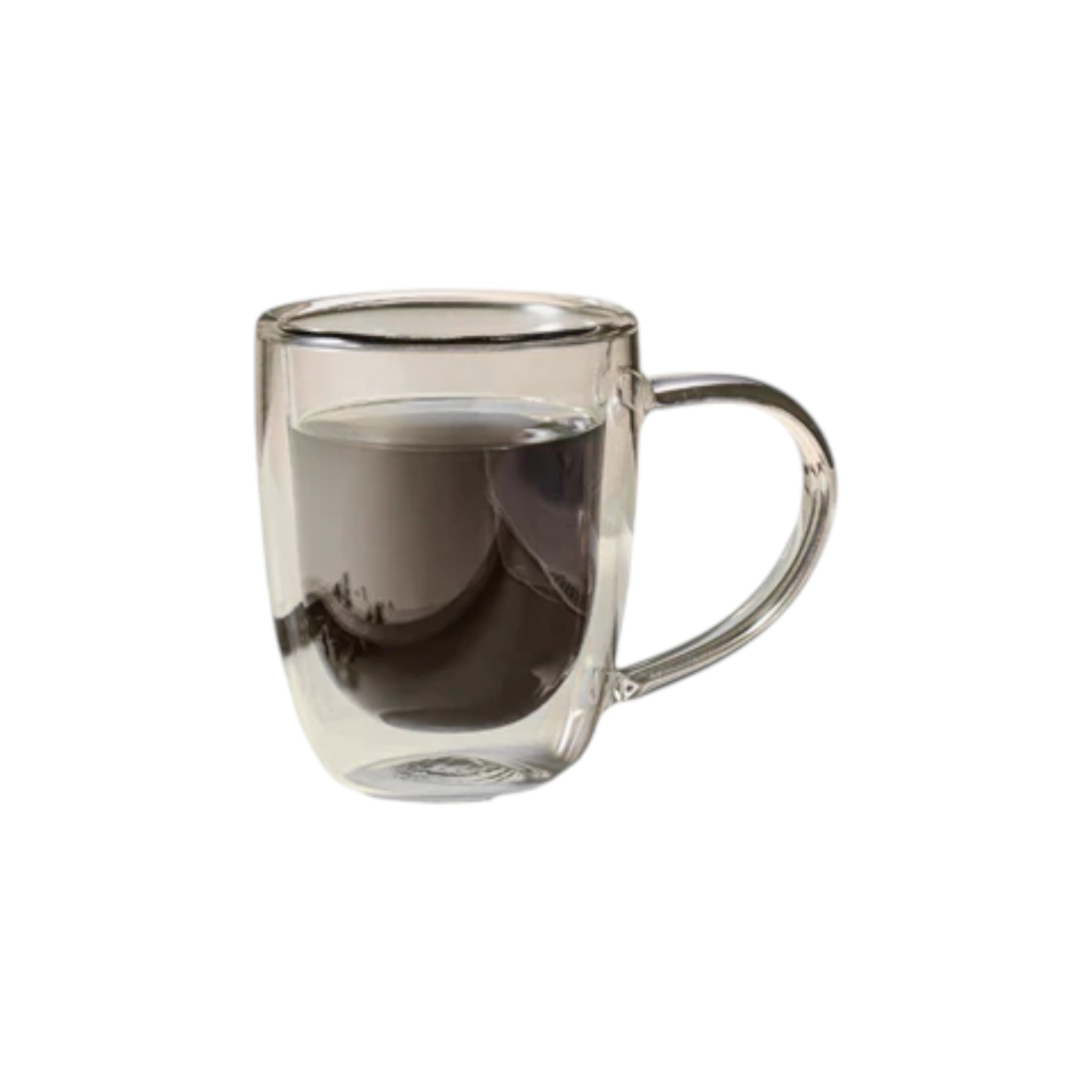 Borosilicate Double Wall Glass Cup 80ml 2pc Set