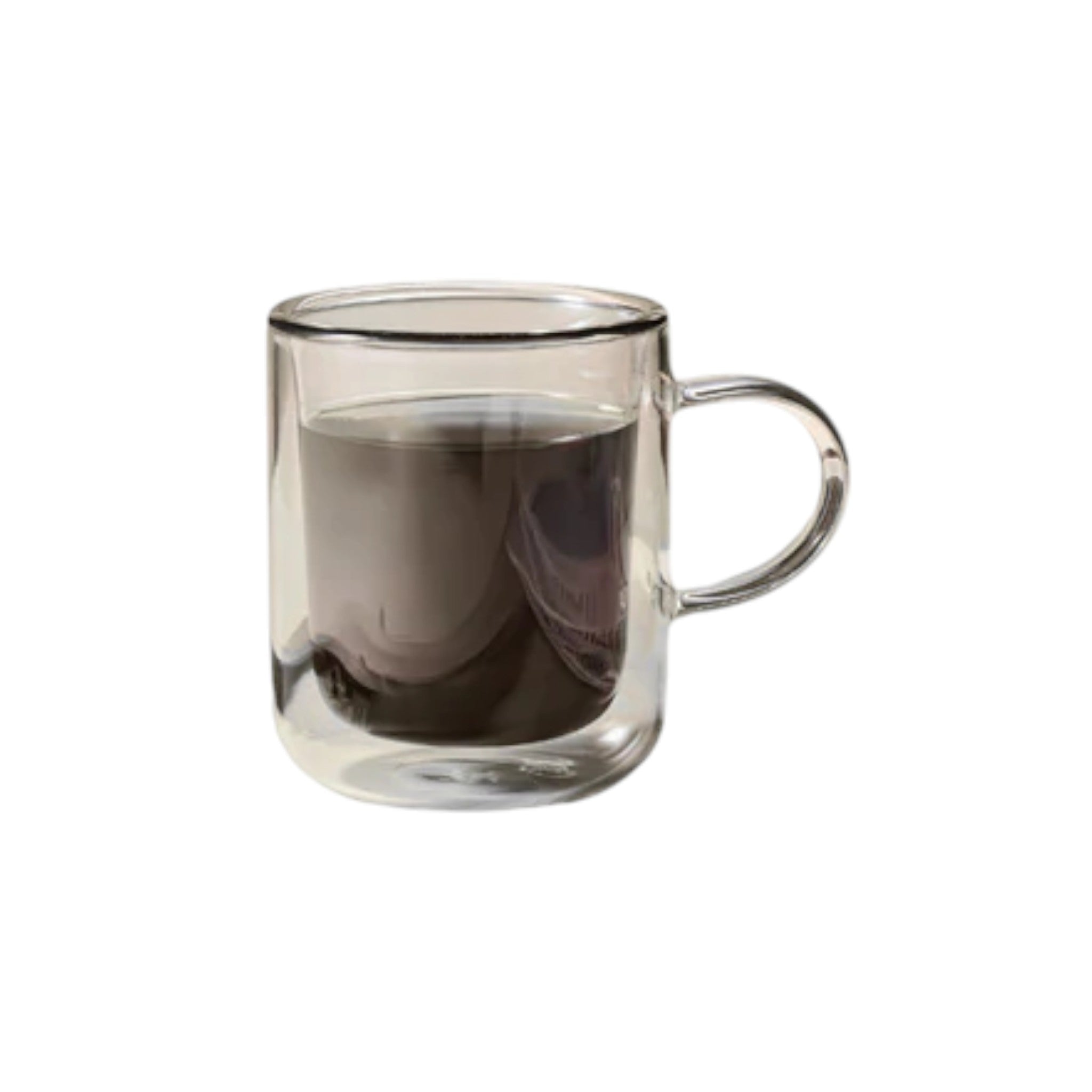 Borosilicate Double Wall Glass Cup 80ml 2pc Set