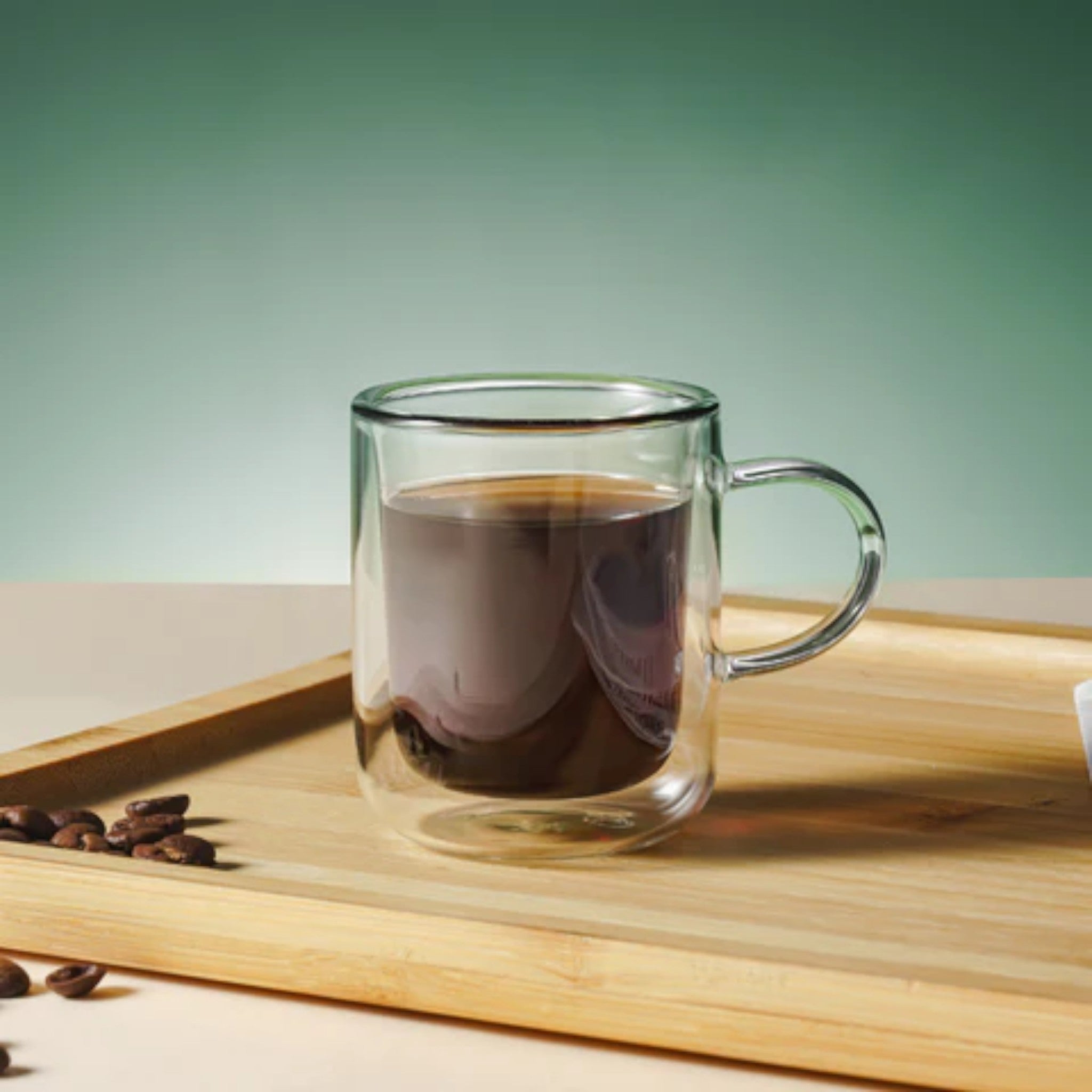 Borosilicate Double Wall Glass Cup 80ml 2pc Set