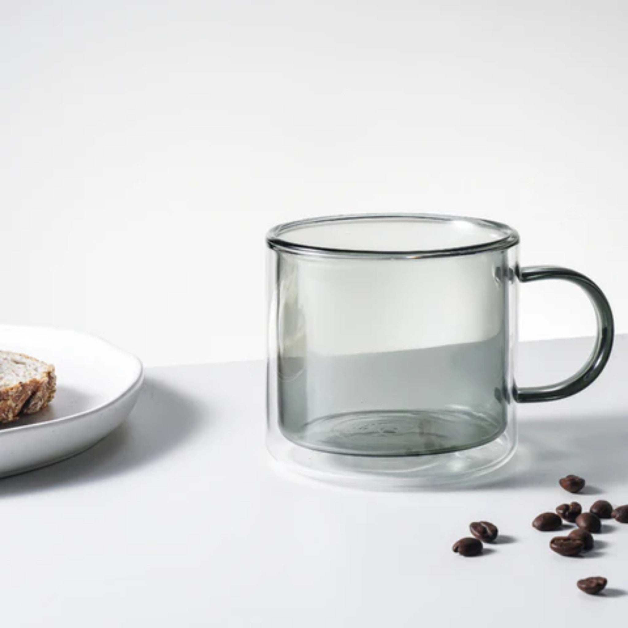 Borosilicate Double Wall Glass Cup 320ml 2pc Set