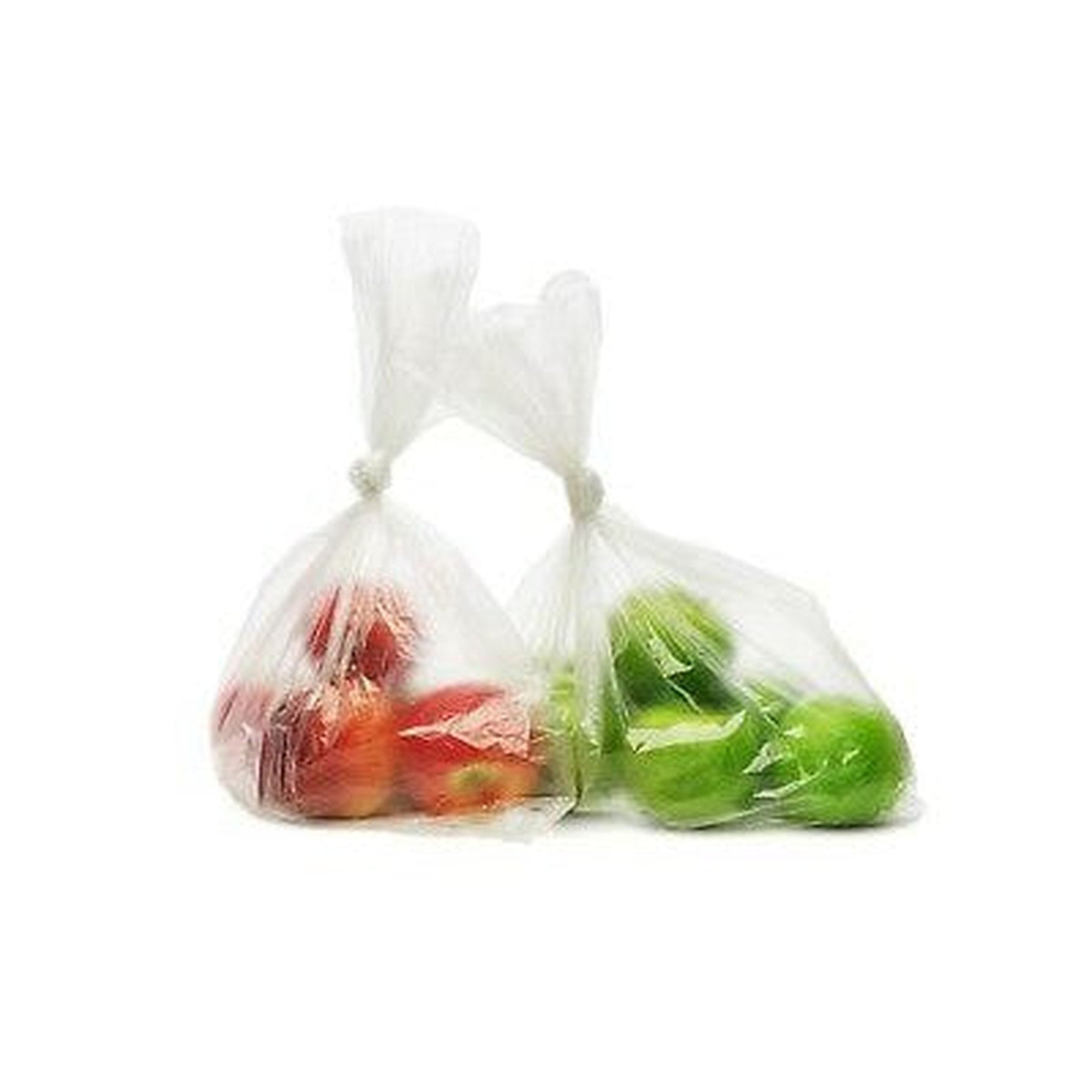 Fruit-Veg Meat Plastic Bag 190x380mm 25mic Clear 250Pack