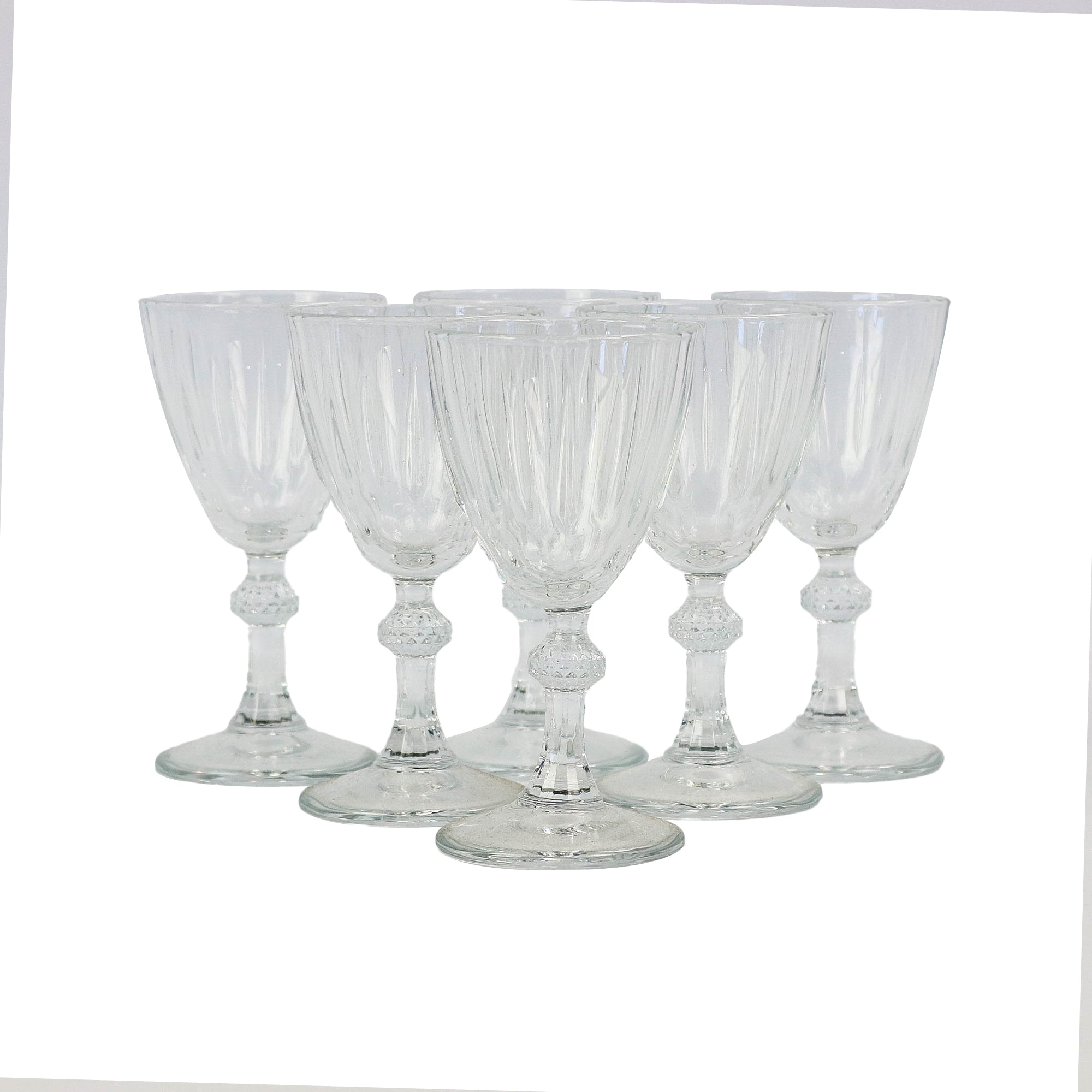 Pasabahce Diamond Shot Glass 245ml Tot Measure 6pc