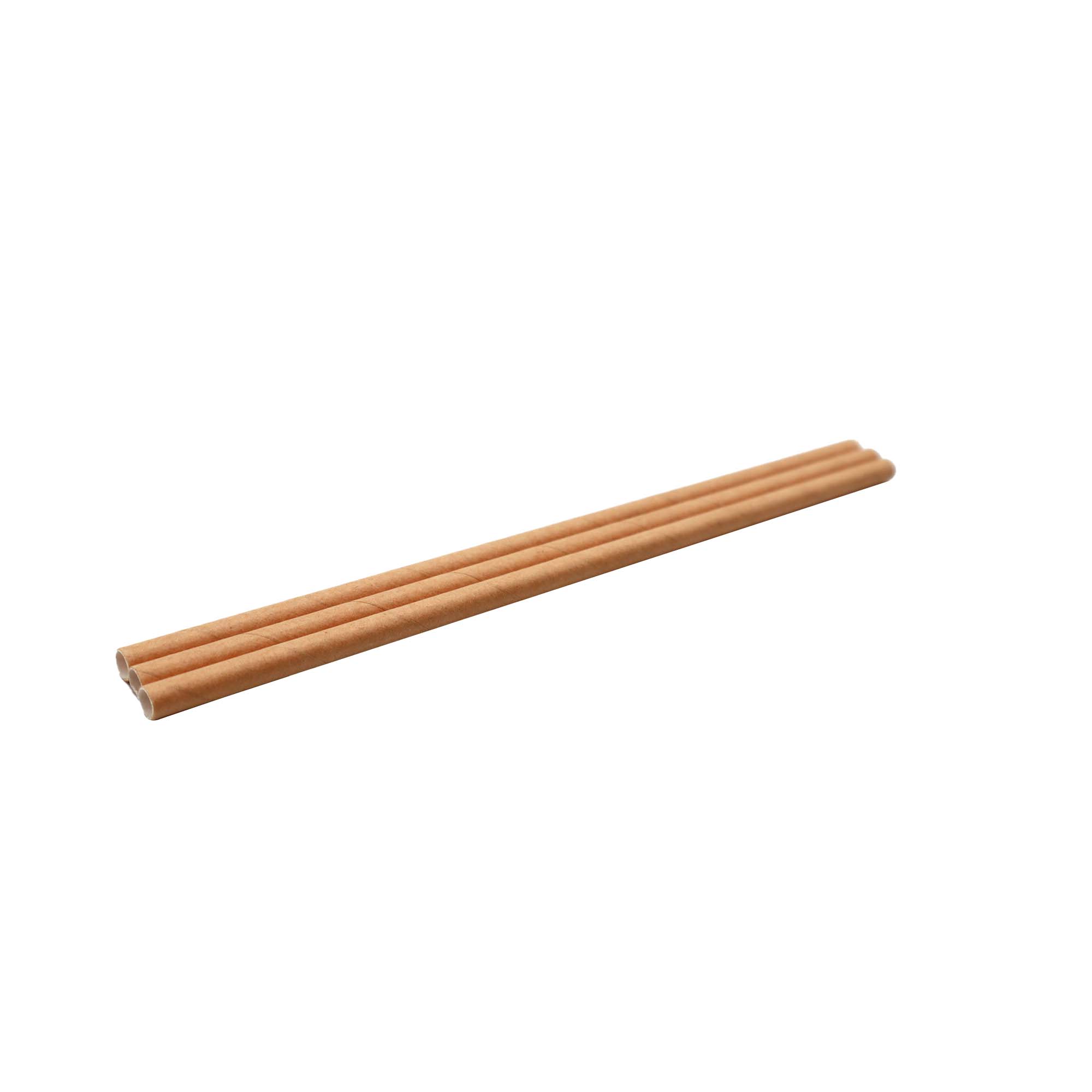 Biodegradable Kraft Paper Straws 6mm 100pack