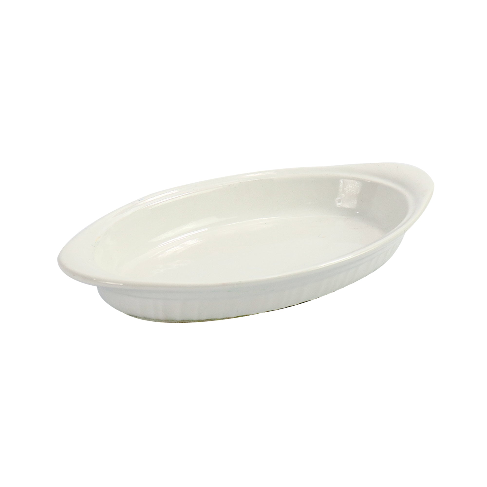 Oval Dish Big White SGN1156