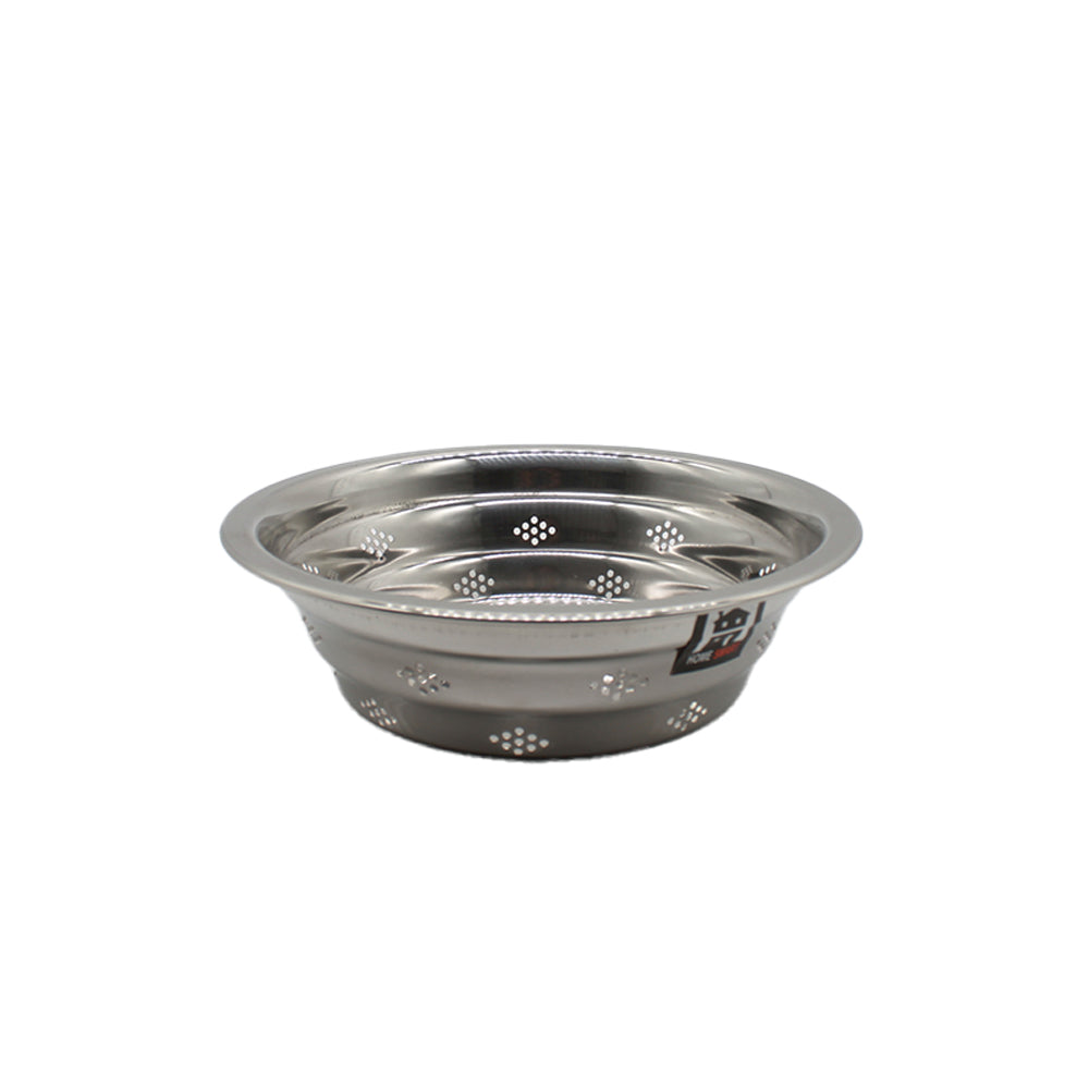 Noodle/Rice Strainer Boya With Bottom Hole 26cm Stainless Steel MV3204