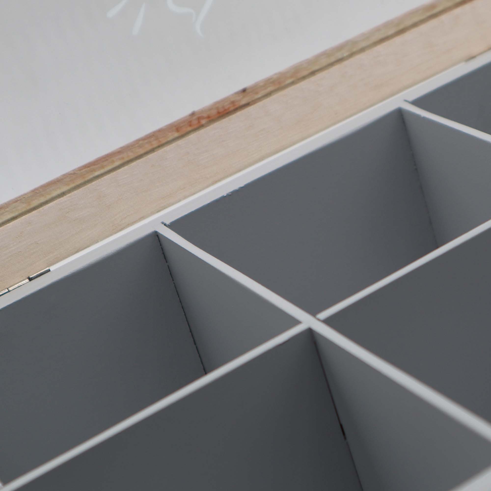 Wooden Tea Box Wood Positi 24x 16.5x7cm