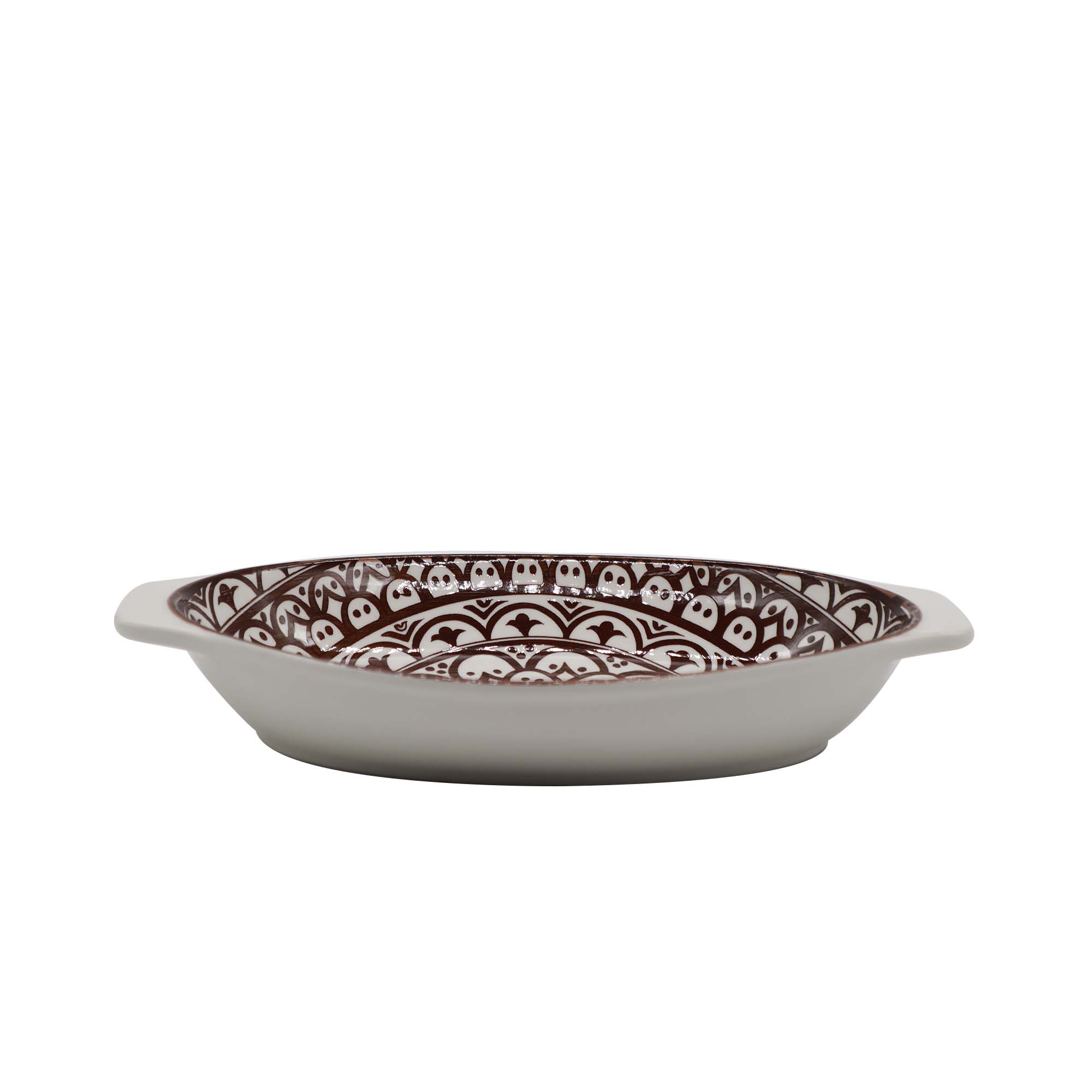Ethnic Baking Dish Oval 11.4Inch