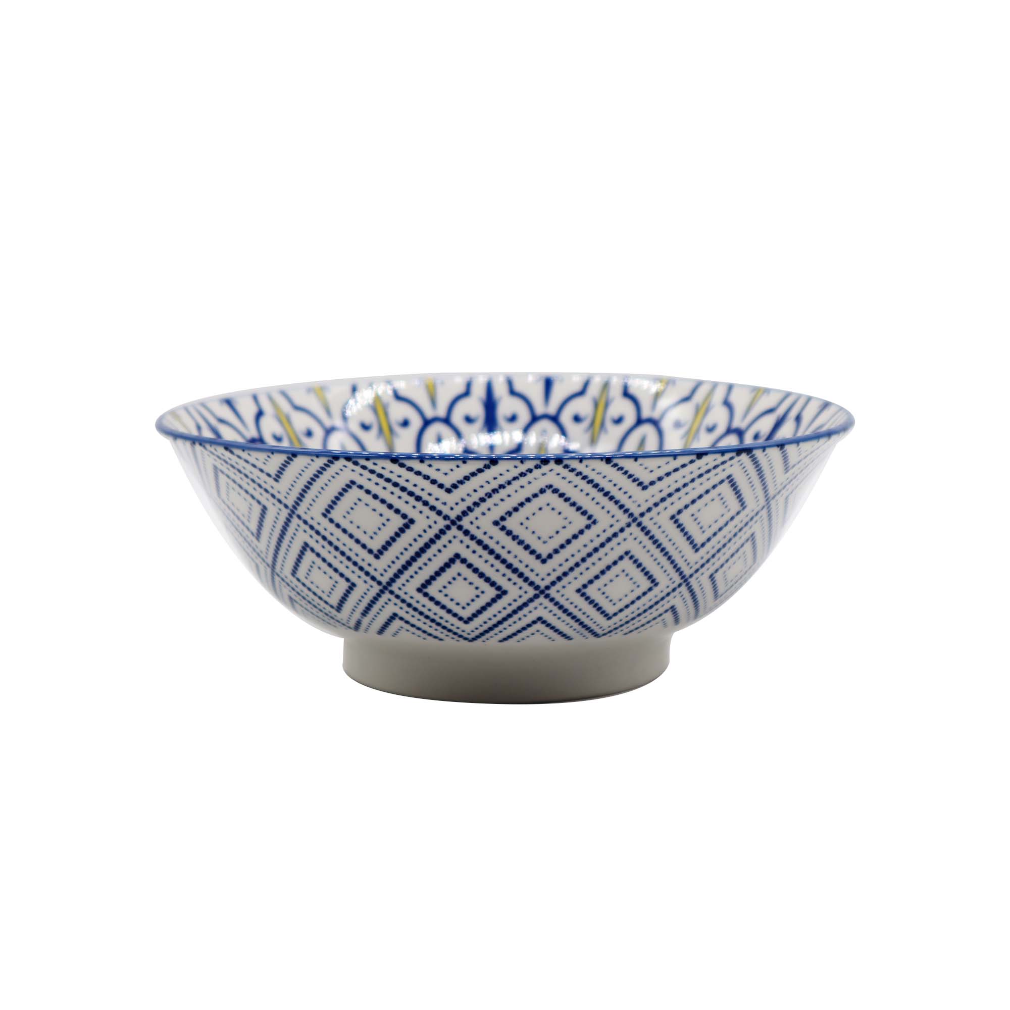 Ceramic Bowl Ethnic 8.25inch