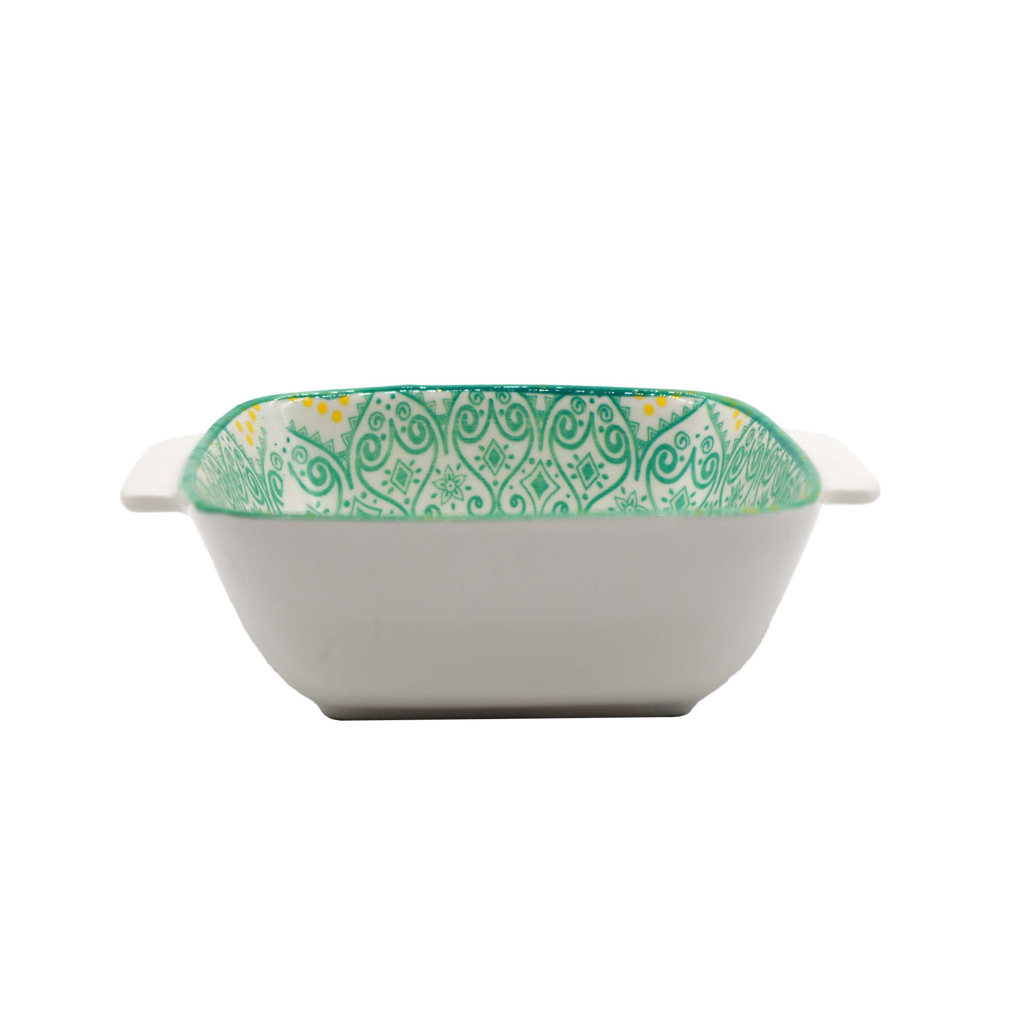 Ceramic Ethnic Bowl Square 6inch