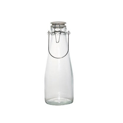 Glass Bottle 1L with swing Clip Lid 27167