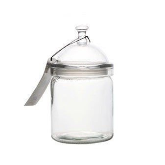 Aqua Glass Canister Round 1.2L 26055