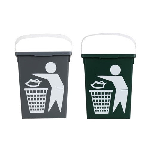 Waste Bucket Plastic 5L Assorted Color Each 21482