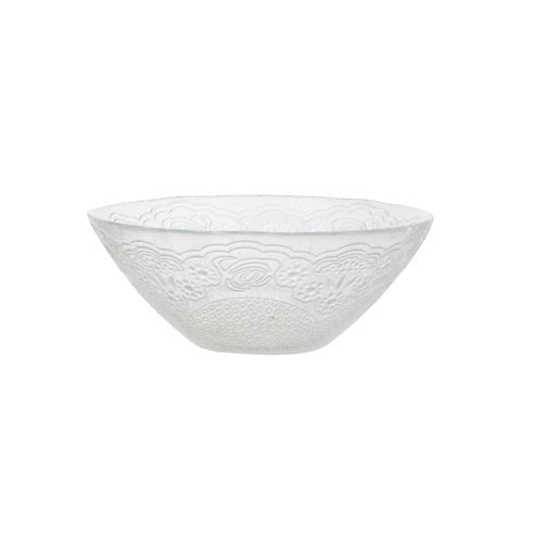 Ice Cream Dessert Glass Bowl Embossed 14cm 40808