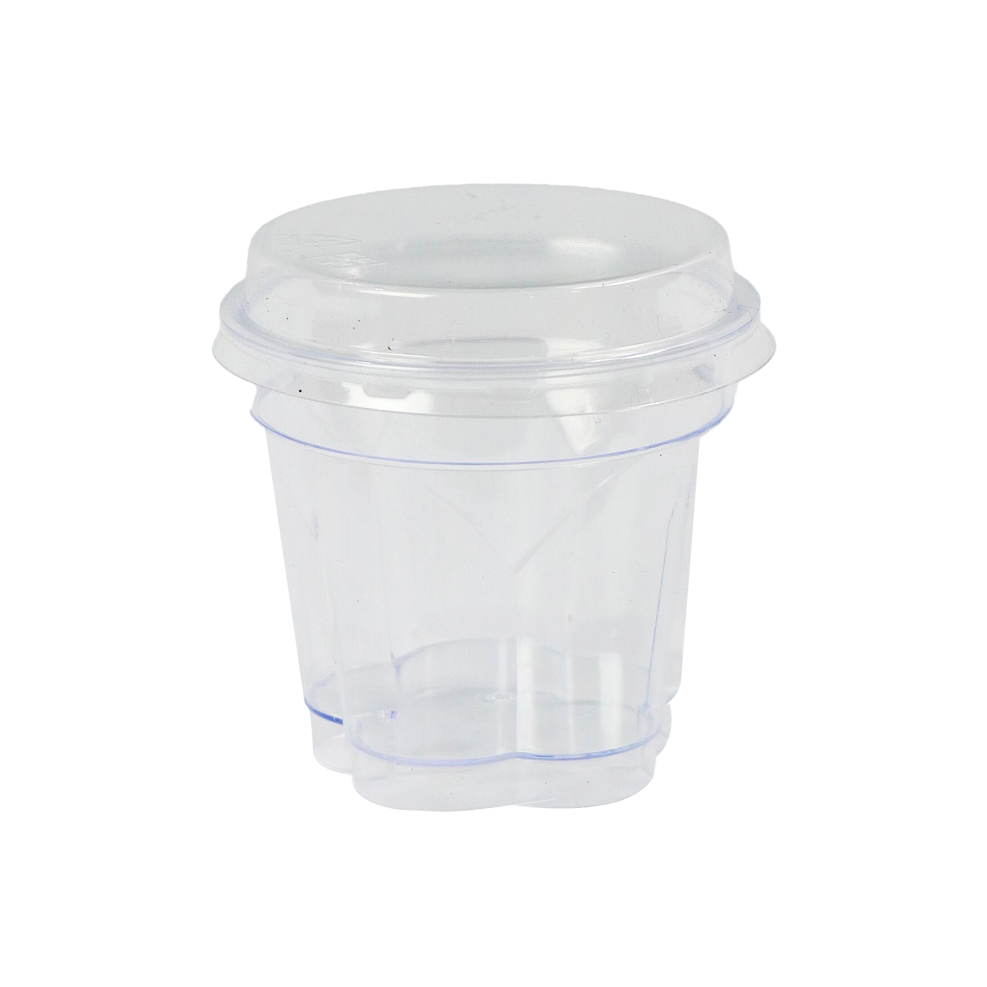 Acrylic Mini Dessert Cup 120ml with Lid 20pack