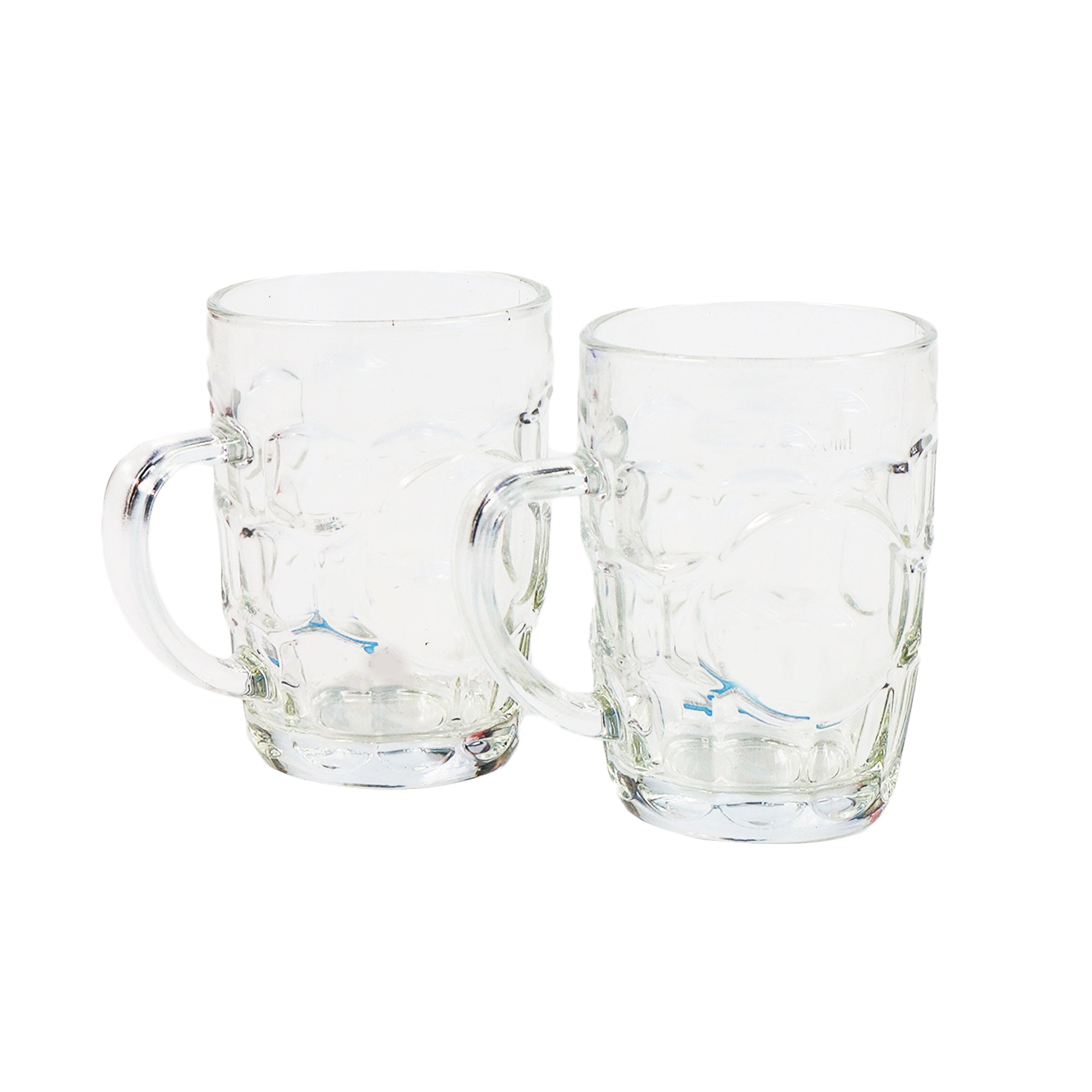 Glass Tumbler Beer Mugs 2pack 9449