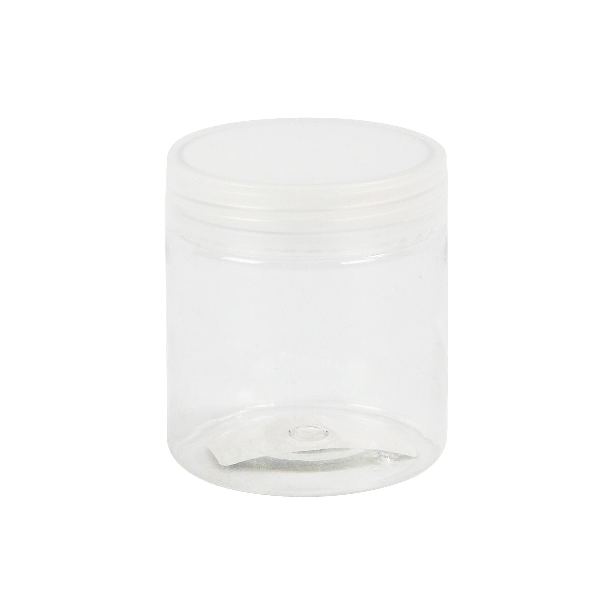 200ml PET Plastic Cosmetic Jar Bottle with Clear Lid WDP200