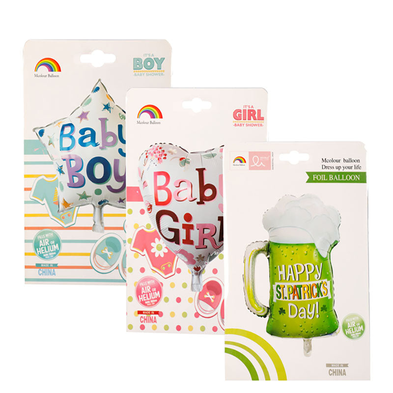 Helium Foil Balloon Baby Shower 18inch