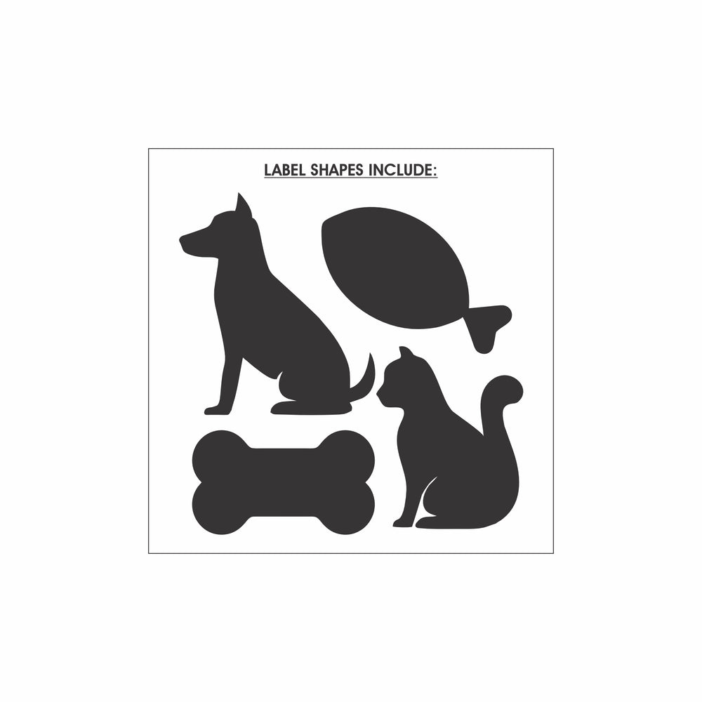 Regent Write on Chalkboard Lable Set 22pcs with 1 liquid Chalk Pen 10151