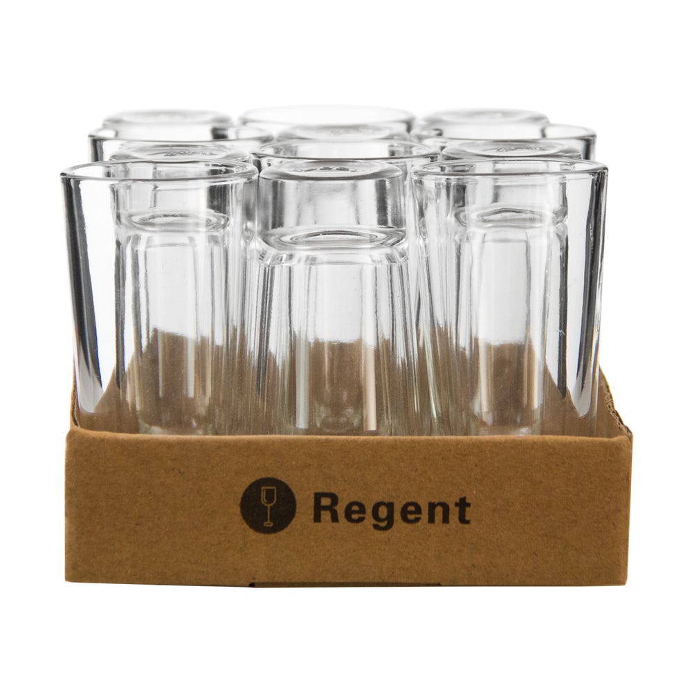 Regent Double Shot Glass 50ml Tot Measure 12pack 10274