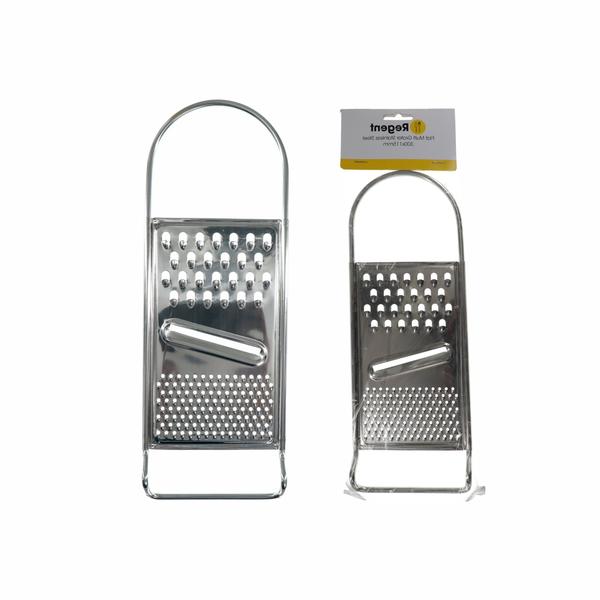 Regent Grater Flat Kitchen 300x115x20mm Stainless Steel 12403