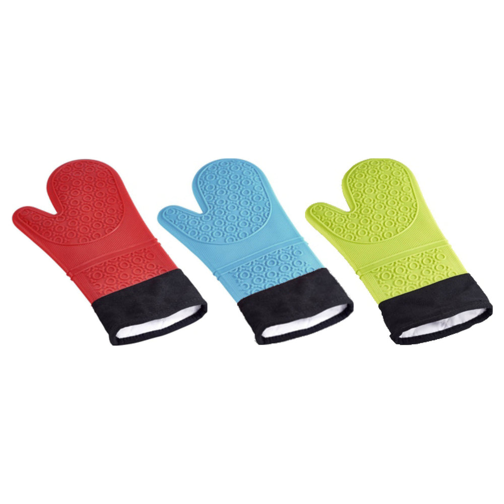 Regent Kitchen Silicon Oven Glove Assorted 310x170x10mm 21162
