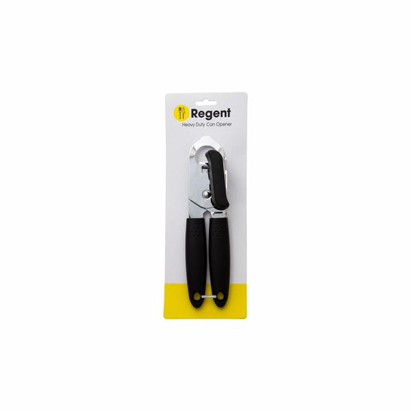 Regent Kitchen Can Opener Black Heavy Duty 21255
