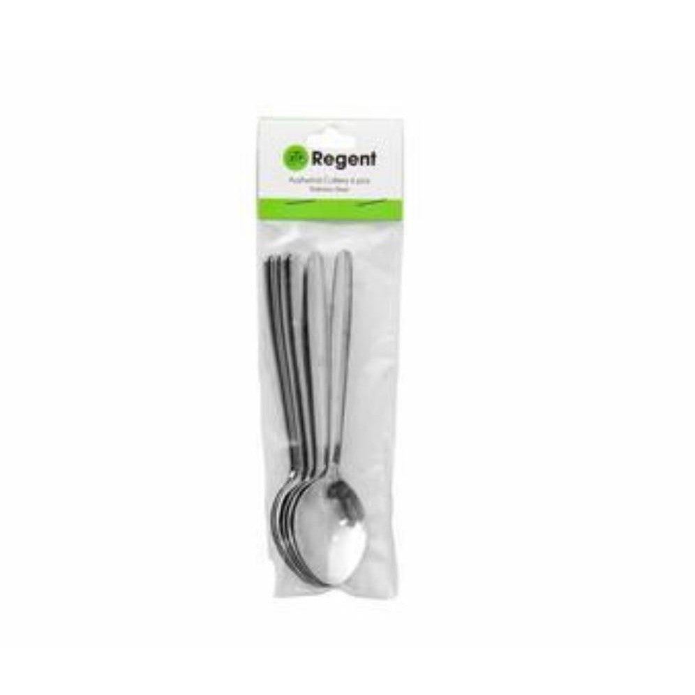 Regent Cutlery Austwind Teaspoon 6 Pack Stainless Steel 21300
