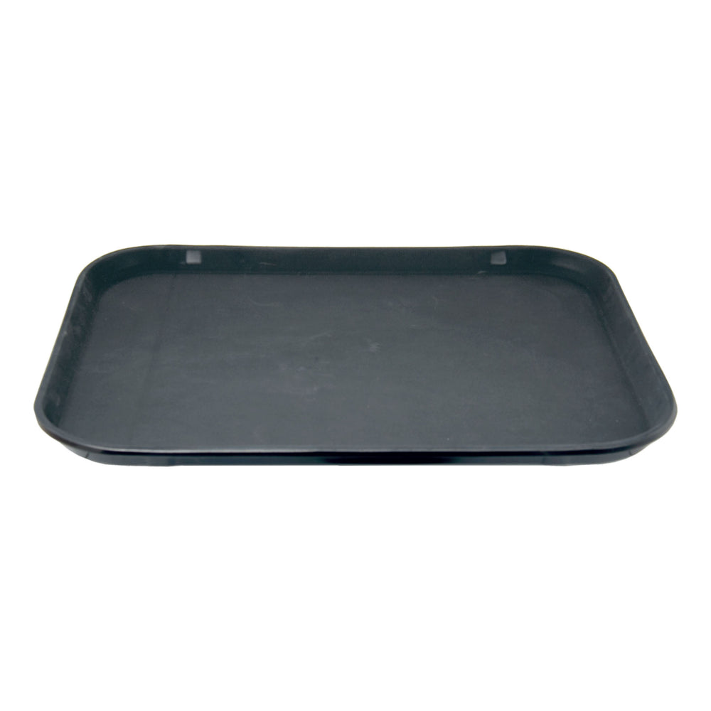 Bar Butler Serving Tray Black Non Slip Black Rectangular 21530