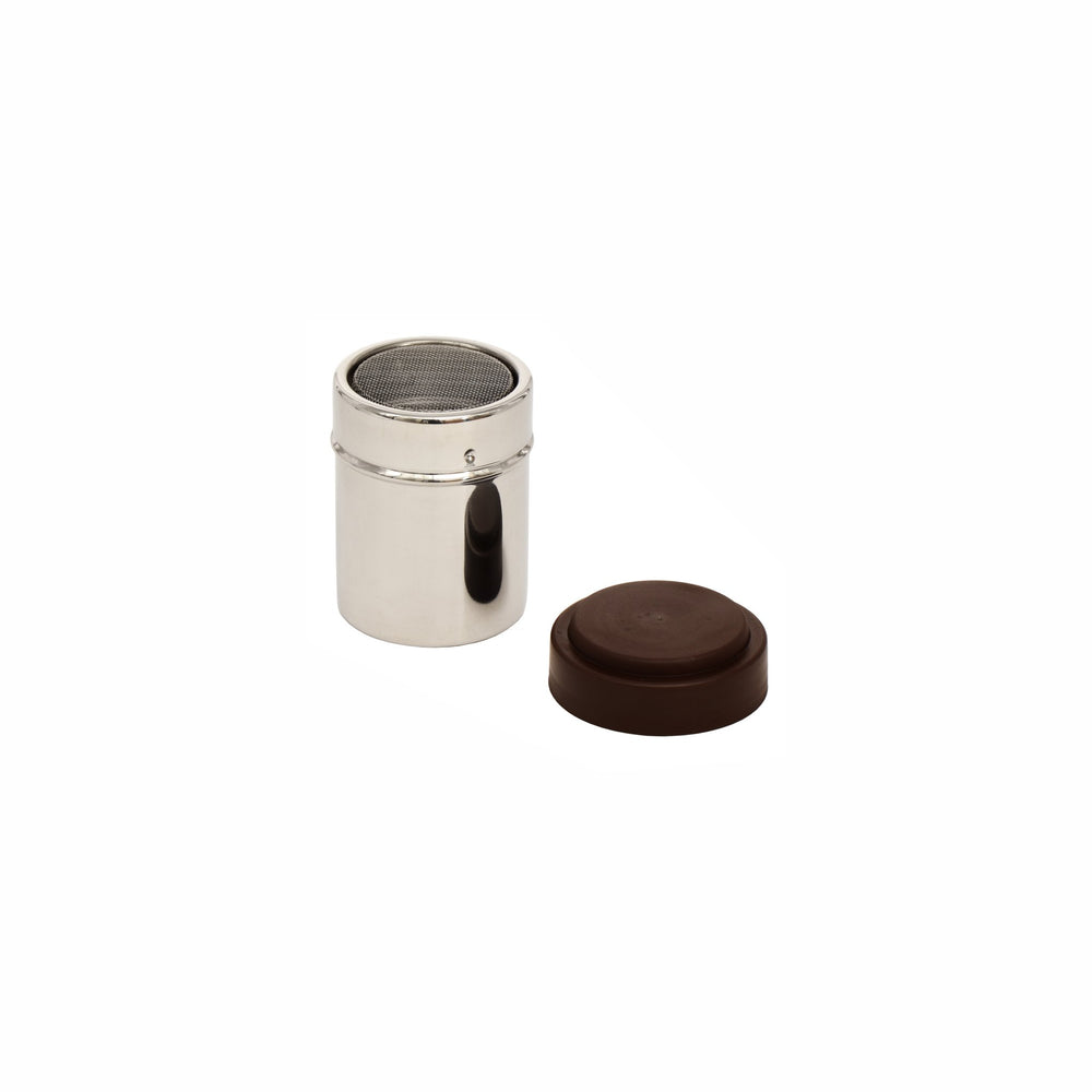 Regent Coffee Fine Mesh 200ml Cocoa Shaker 18/8 Stainless Steel with Plastic Cover 21870