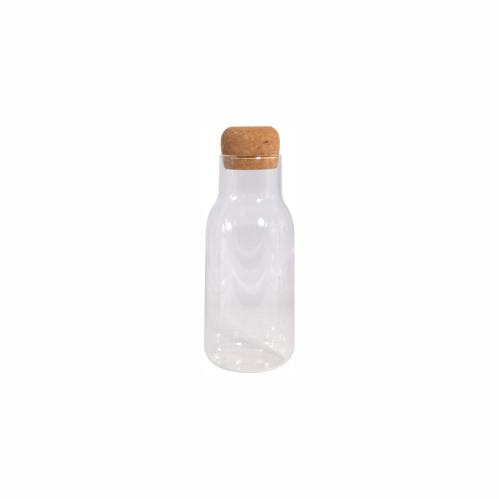 Regent Glass Carafe 650ml Borosilicate with Cork Stopper 26140