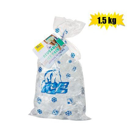 Ice Cubes Blocks Reusable Bag 1.5kg