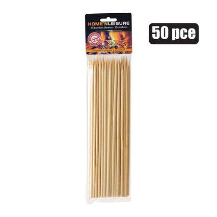 Bamboo Skewers 25cmx4mm 50pack